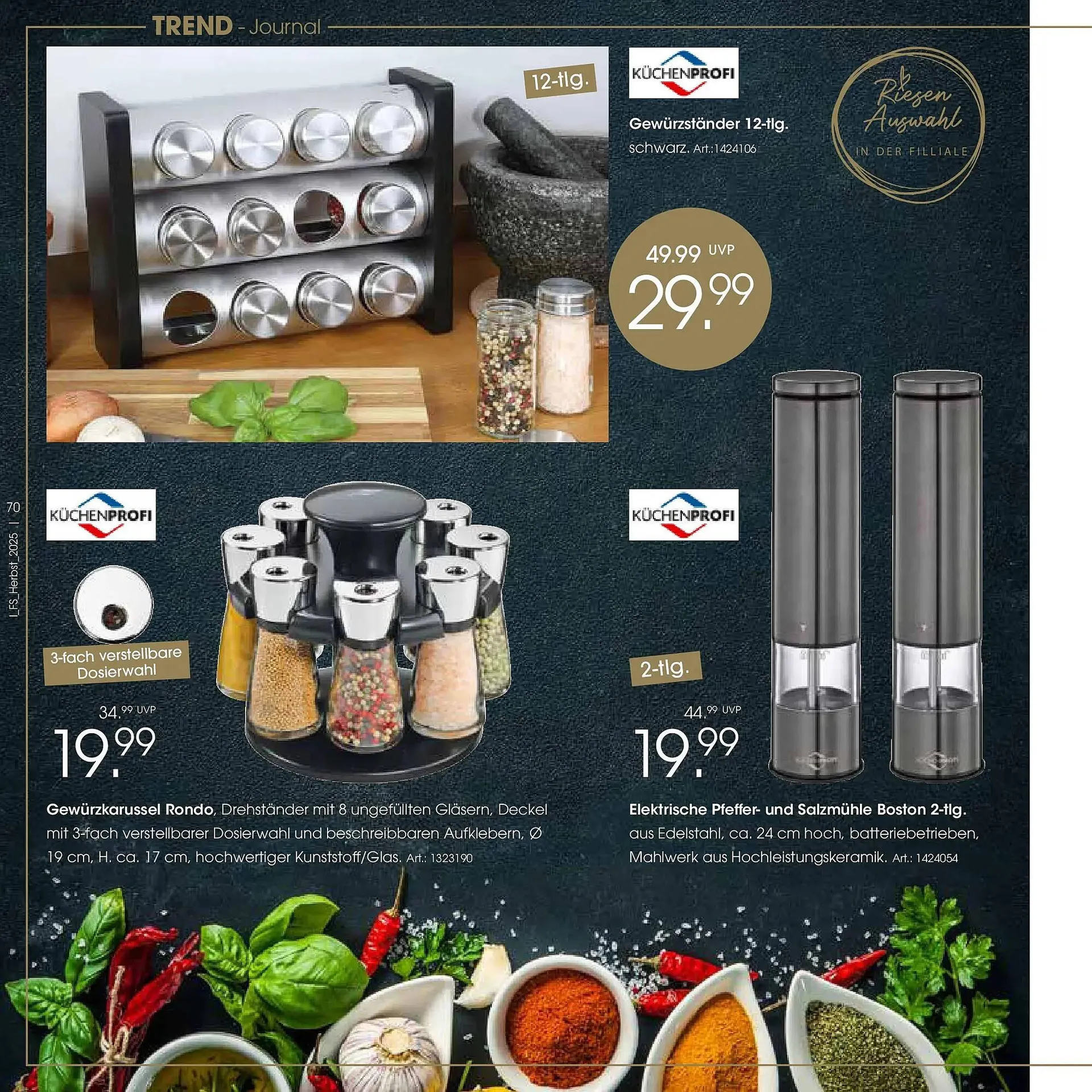 Zurbrüggen Prospekt von 19. Oktober bis 31. Januar 2026 - Prospekt seite 70