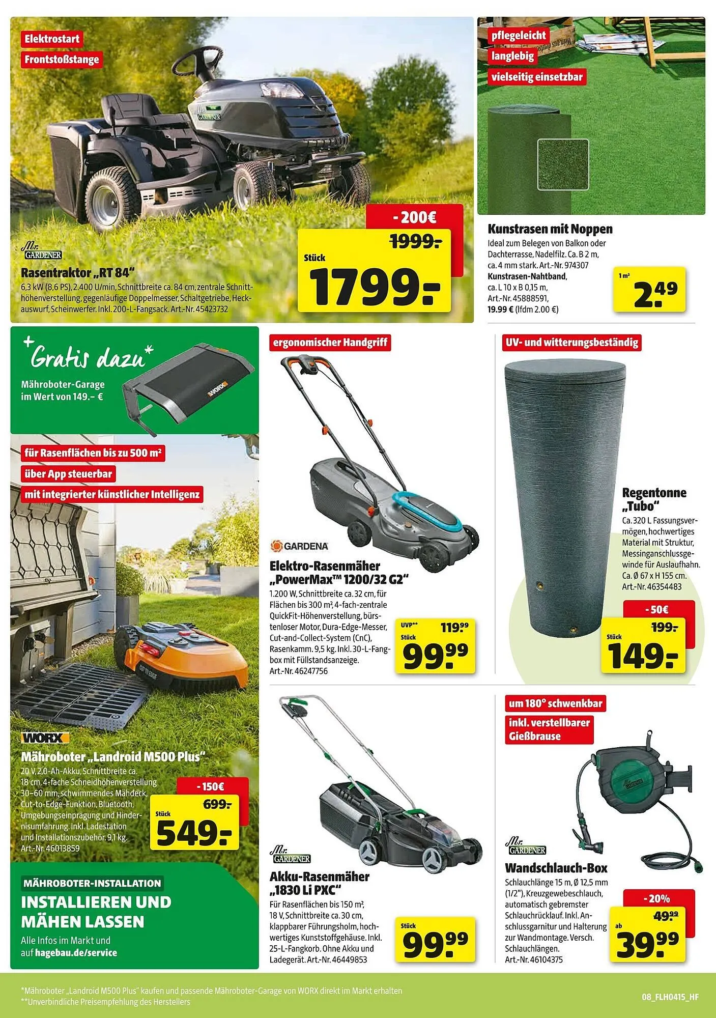 Hagebau Prospekt von 5. April bis 12. April 2025 - Prospekt seite 8