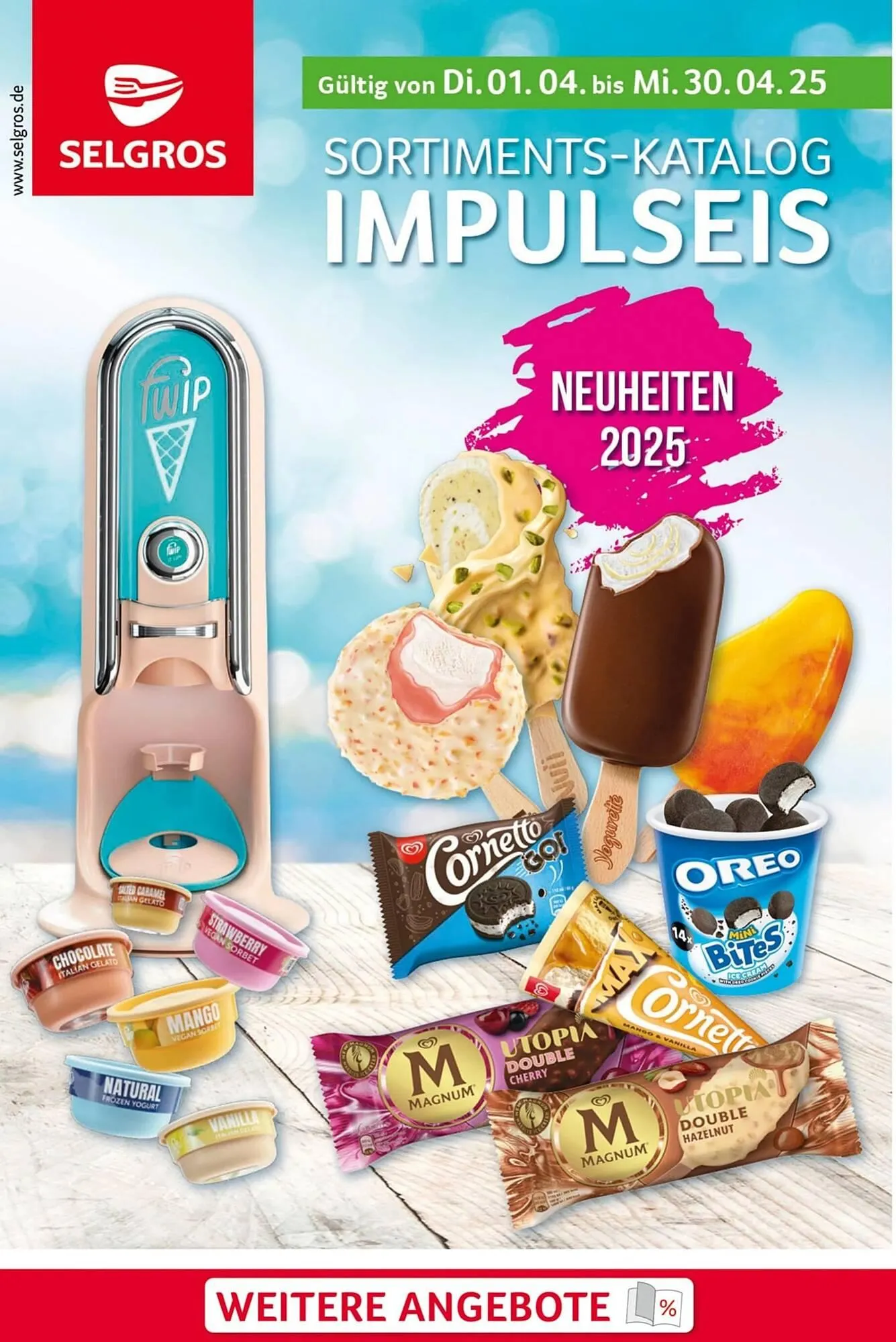 Selgros Prospekt von 1. April bis 30. April 2025 - Prospekt seite 1