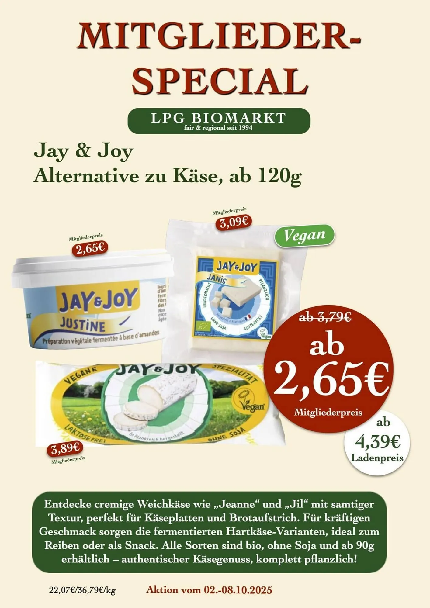 LPG Biomarkt Prospekt von 2. Oktober bis 8. Oktober 2025 - Prospekt seite 16