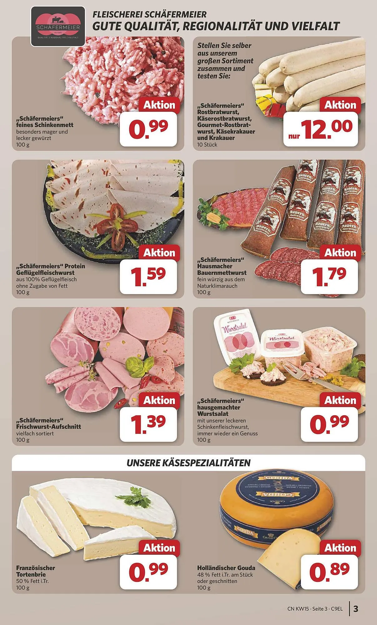 Combi Prospekt von 9. April bis 12. April 2025 - Prospekt seite 3