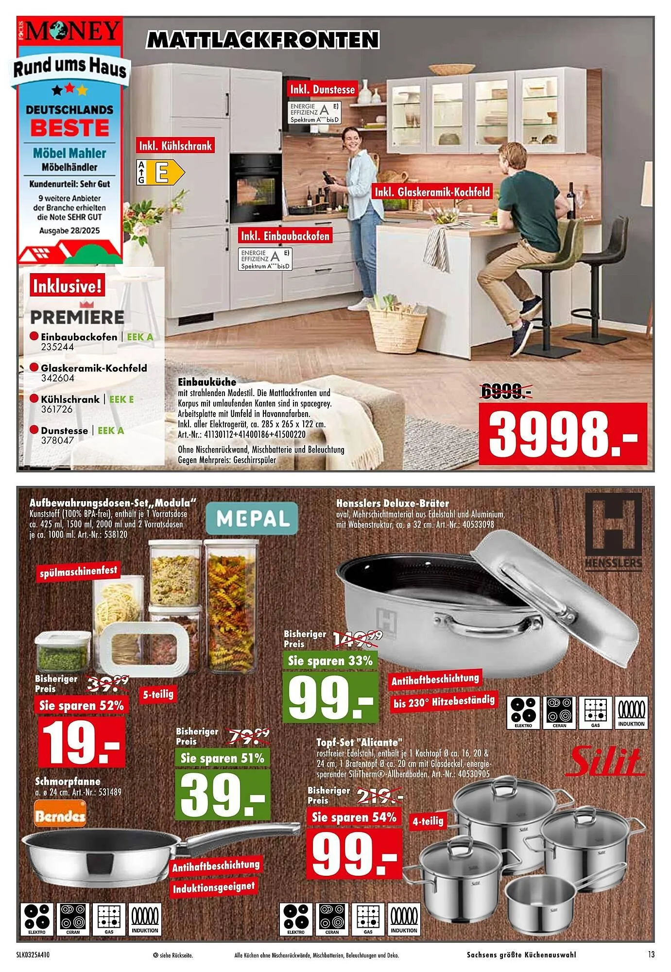 Möbel Mahler Katalog von 1. Oktober bis 28. Oktober 2025 - Prospekt seite 13