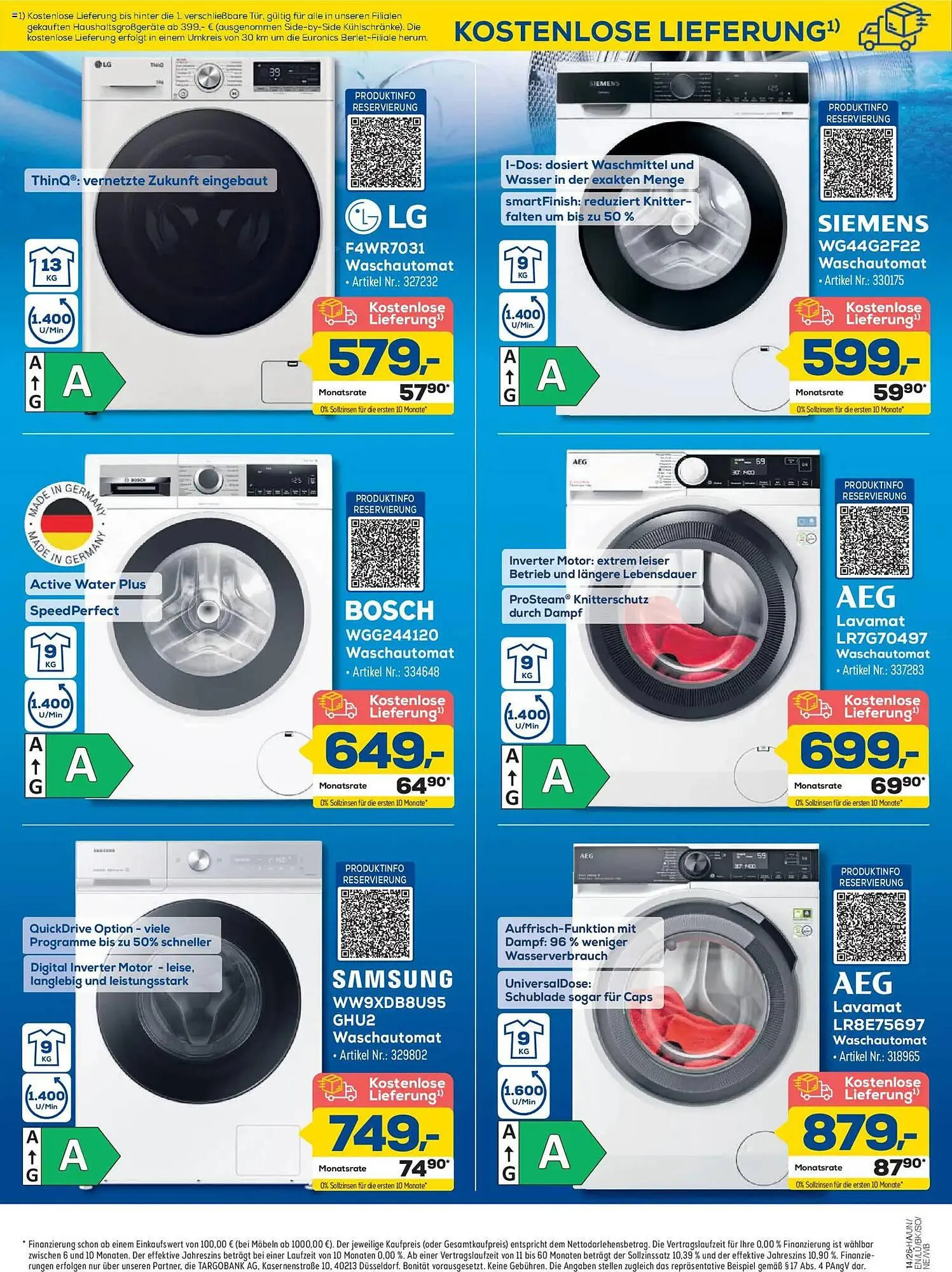 Euronics Berlet Prospekt von 26. März bis 4. April 2026 - Prospekt seite 3