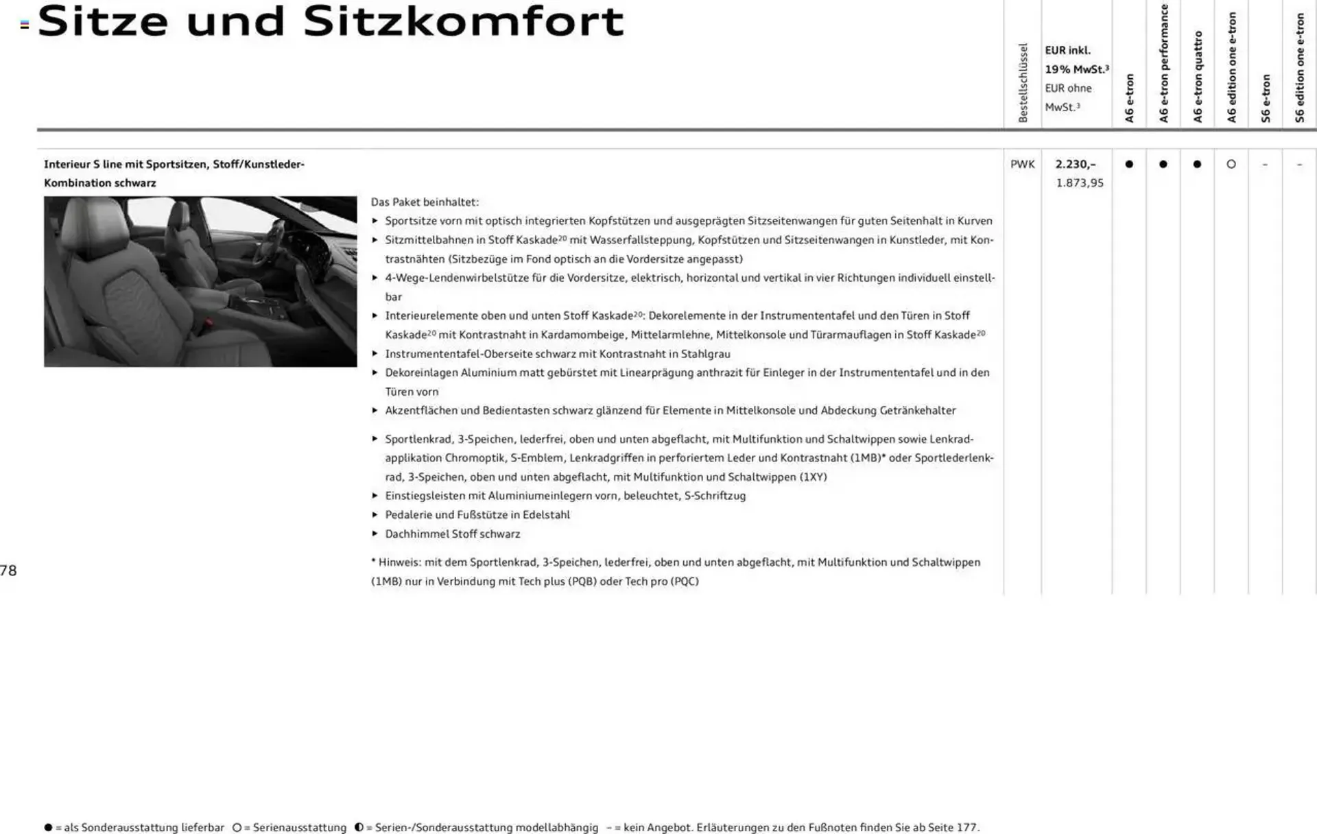 Audi Prospekt von 29. Januar bis 9. Januar 2026 - Prospekt seite 78