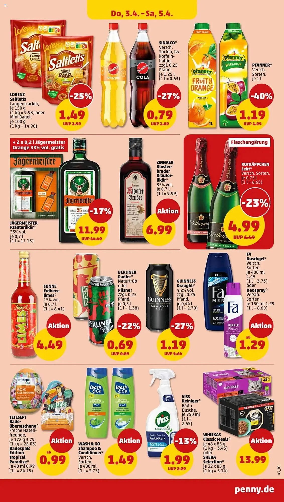 PENNY Prospekt von 31. März bis 5. April 2025 - Prospekt seite 43