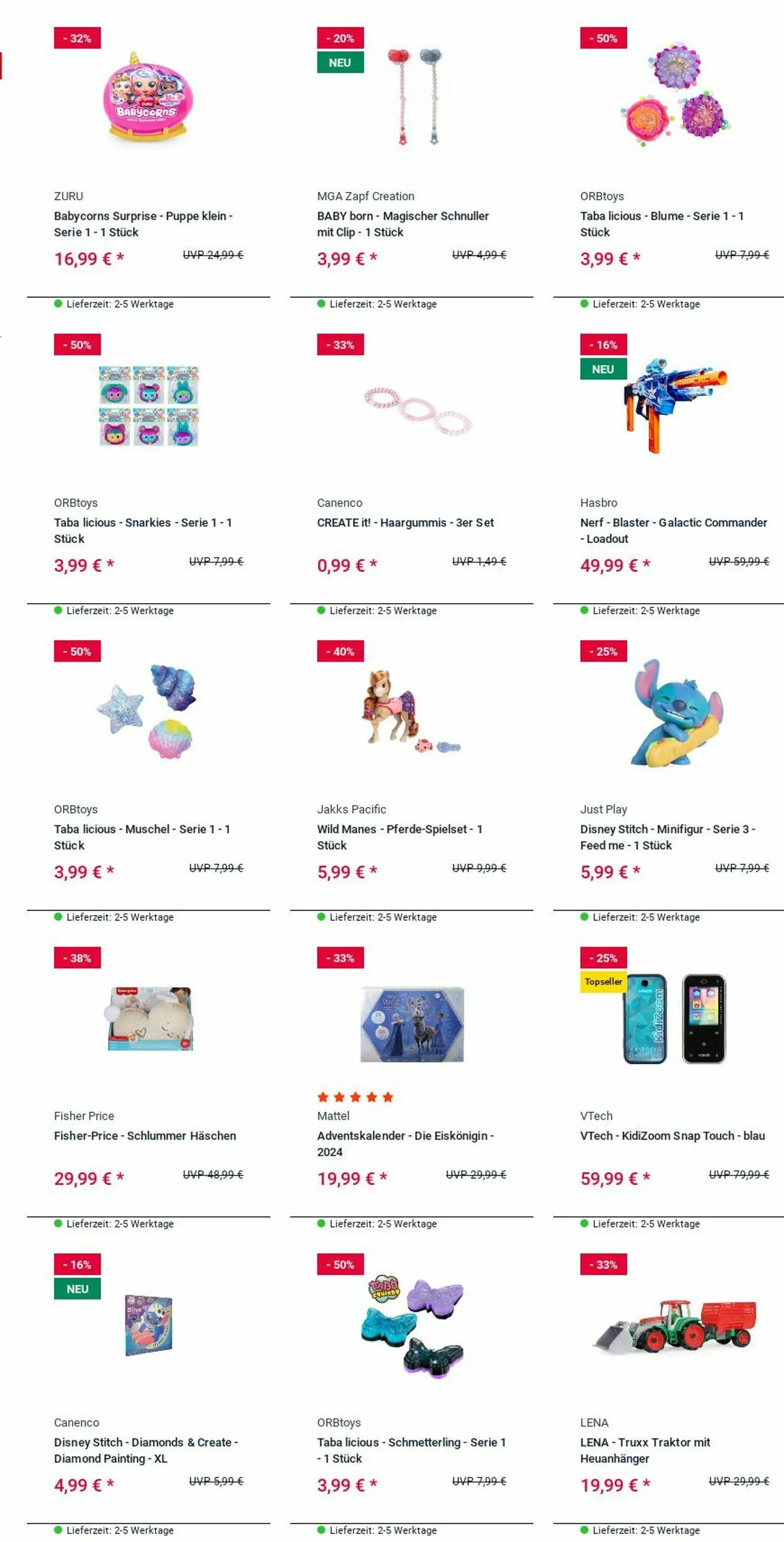 ROFU Kinderland Aktueller Prospekt von 22. Dezember bis 31. Dezember 2025 - Prospekt seite 38