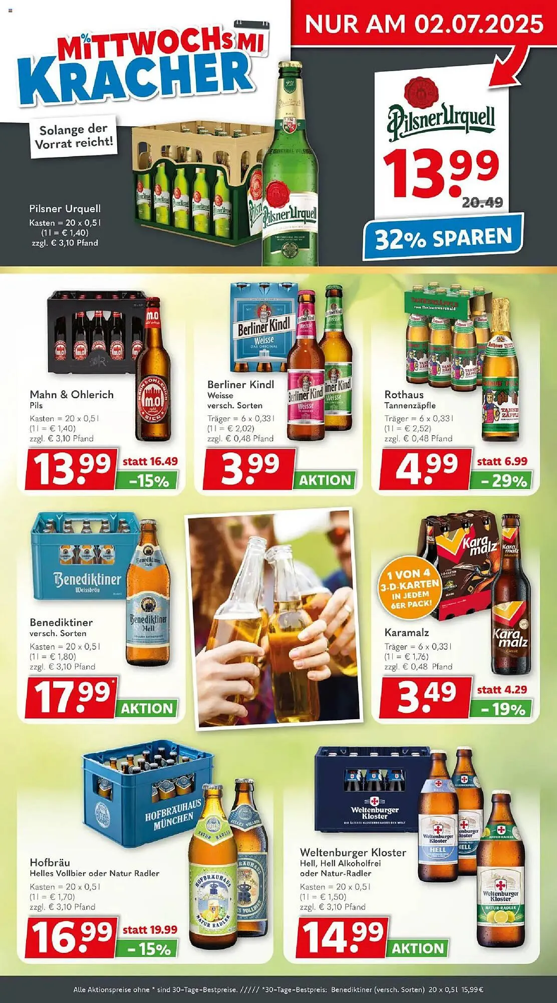 Getränkeland Prospekt von 23. Juni bis 5. Juli 2025 - Prospekt seite 3