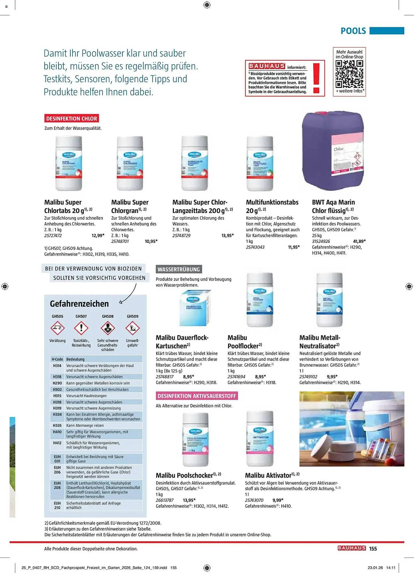 Bauhaus Prospekt von 2. März bis 30. Juni 2026 - Prospekt seite 155