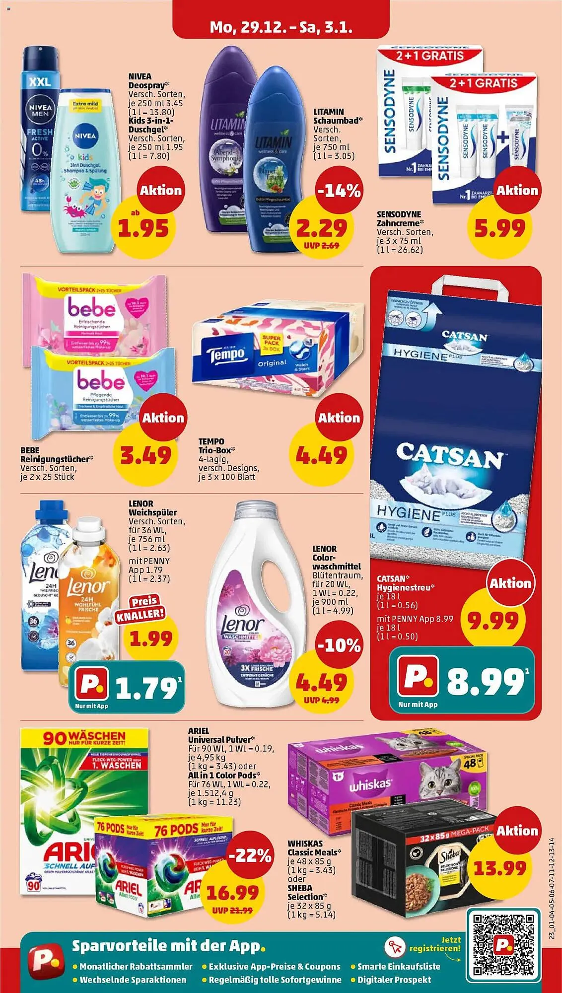 PENNY Prospekt von 29. Dezember bis 3. Januar 2026 - Prospekt seite 23