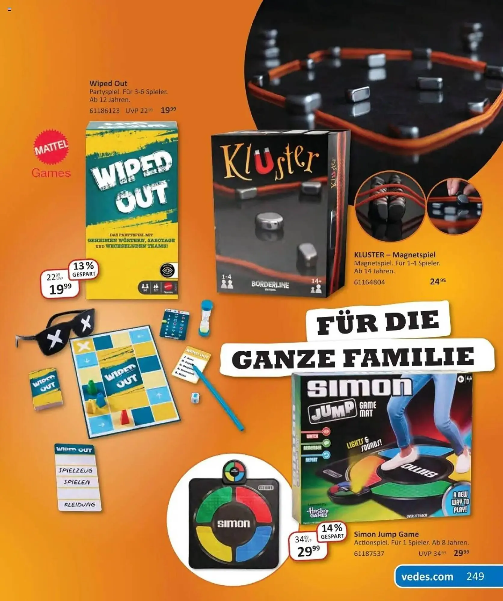 Vedes Prospekt von 29. September bis 6. Januar 2026 - Prospekt seite 249