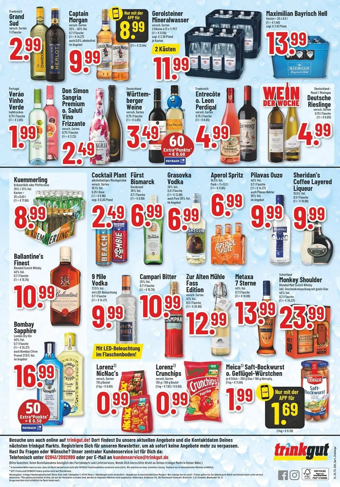 trinkgut Prospekt von 28. Juli bis 2. August 2025 - Prospekt seite 6