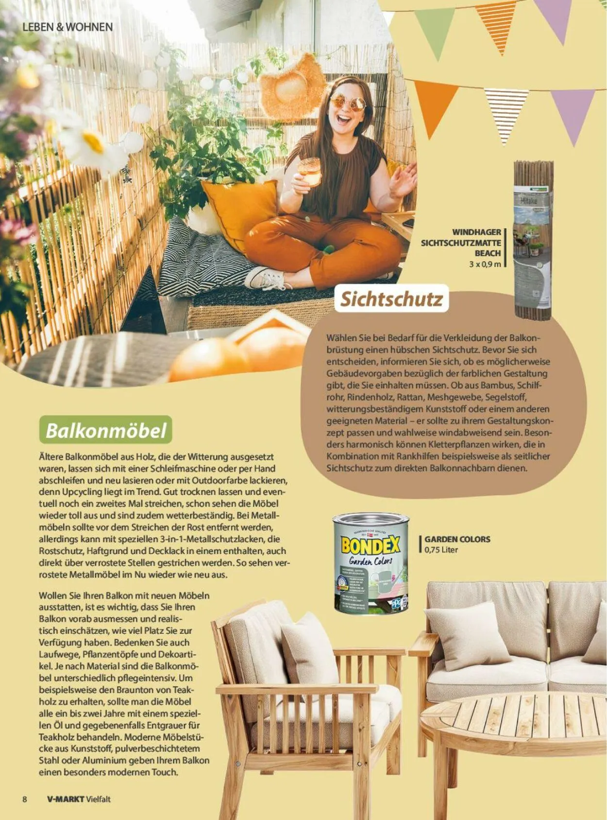 V-Markt Aktueller Prospekt von 8. Mai bis 22. Mai 2025 - Prospekt seite 8