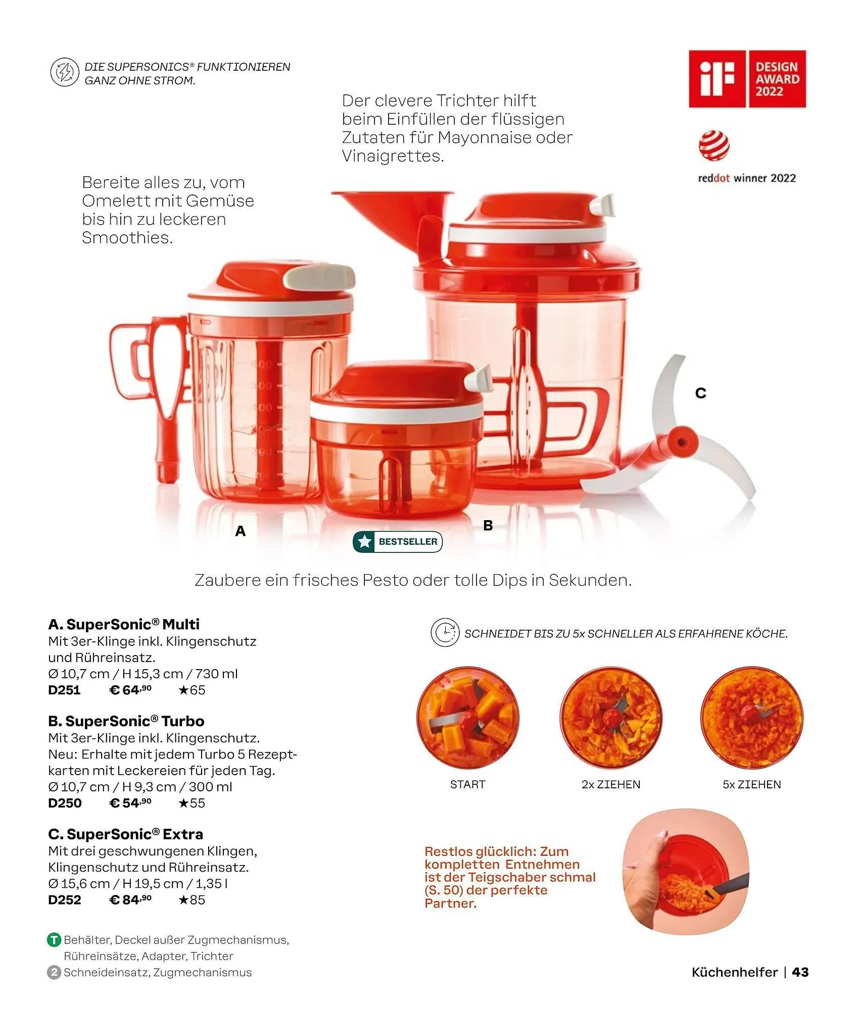Tupperware Prospekt von 2. September bis 1. März 2025 - Prospekt seite 43