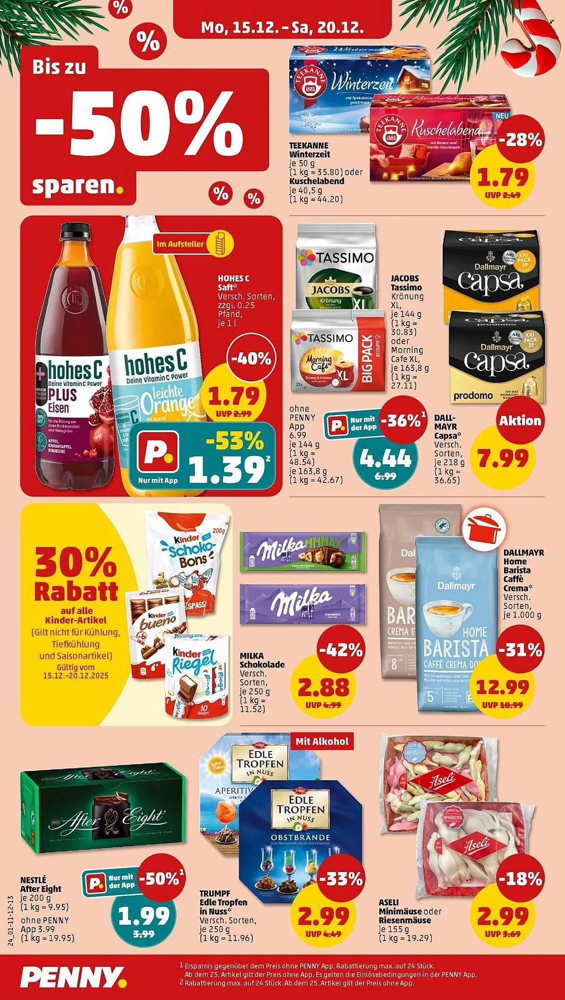 PENNY Prospekt von 15. Dezember bis 20. Dezember 2025 - Prospekt seite 28