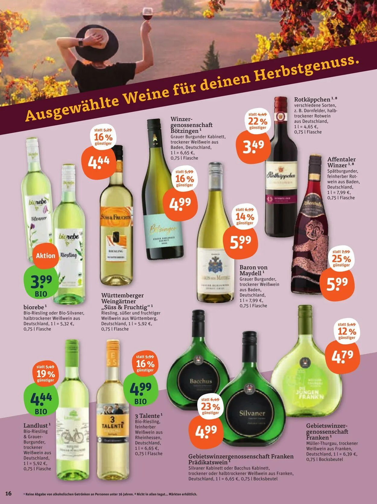 Tegut Aktueller Prospekt von 29. September bis 5. Oktober 2025 - Prospekt seite 18