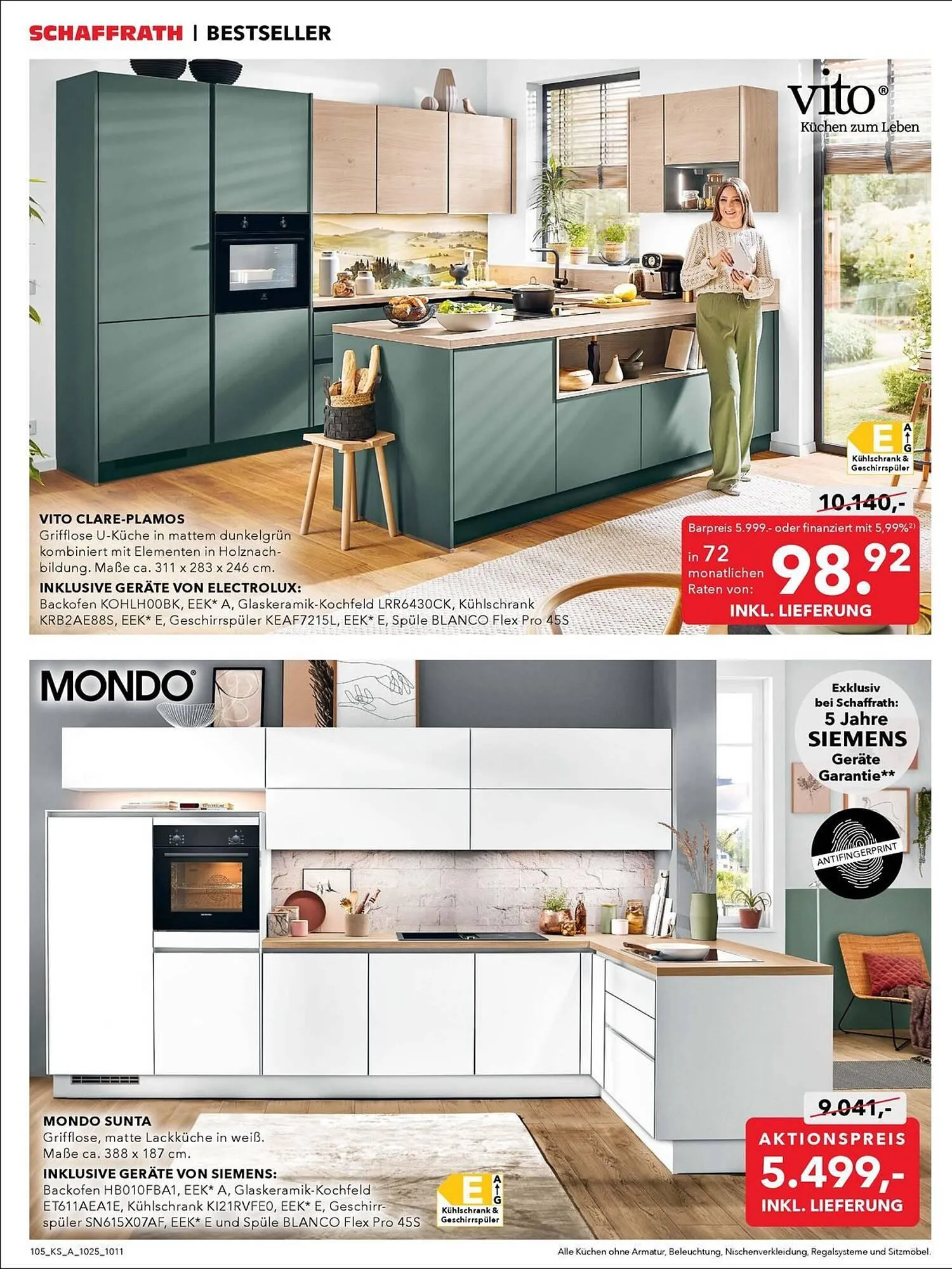 Schaffrath Prospekt von 24. September bis 31. Dezember 2025 - Prospekt seite 10