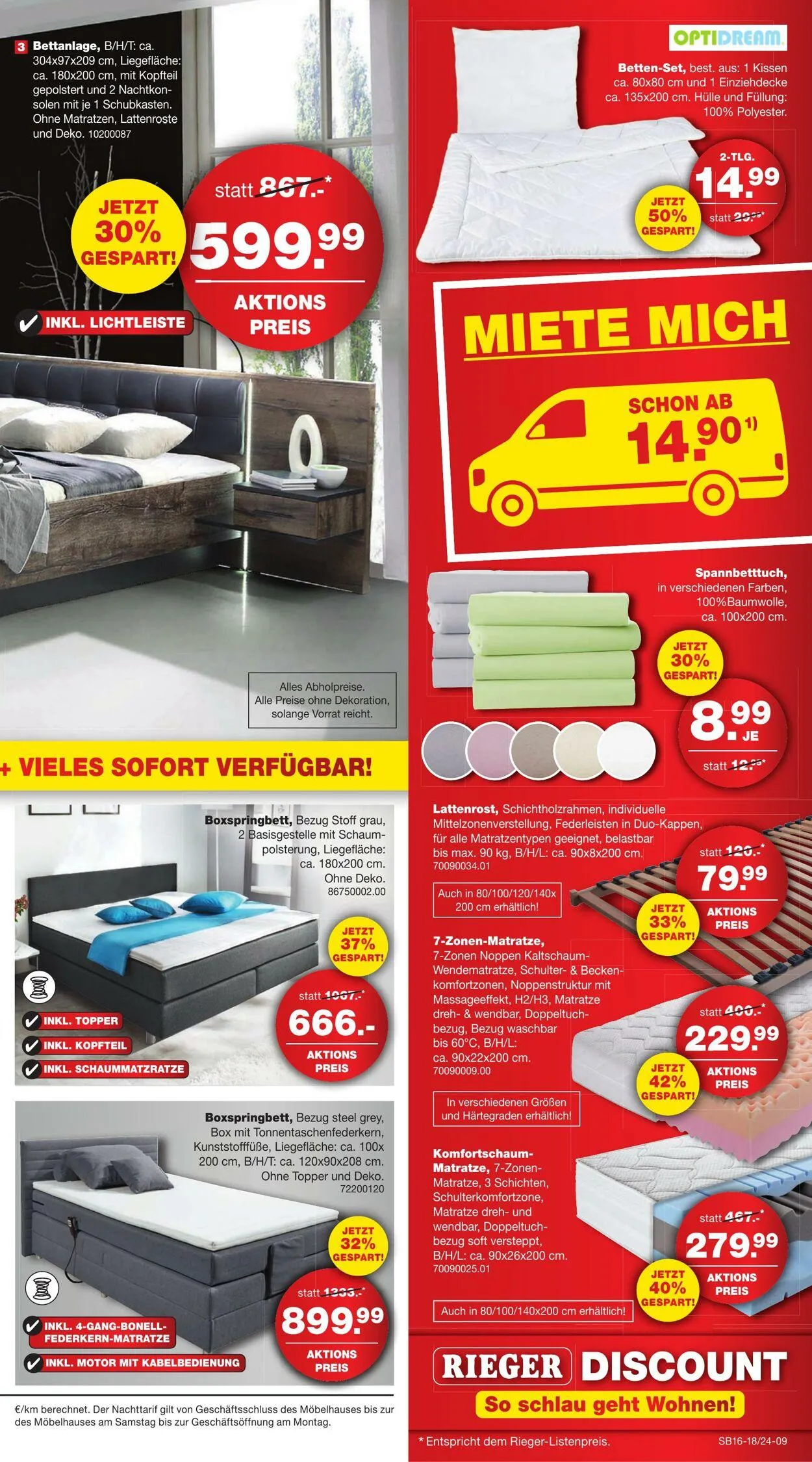 Möbel Rieger Aktueller Prospekt von 3. Dezember bis 17. Dezember 2025 - Prospekt seite 9