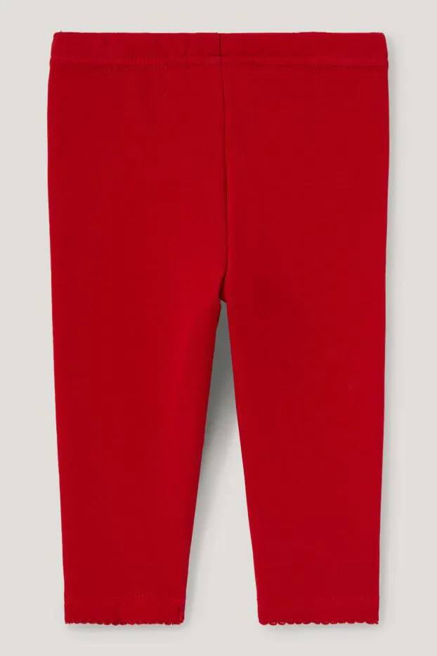 Rendier Rudolf - baby-thermolegging voor de kerst