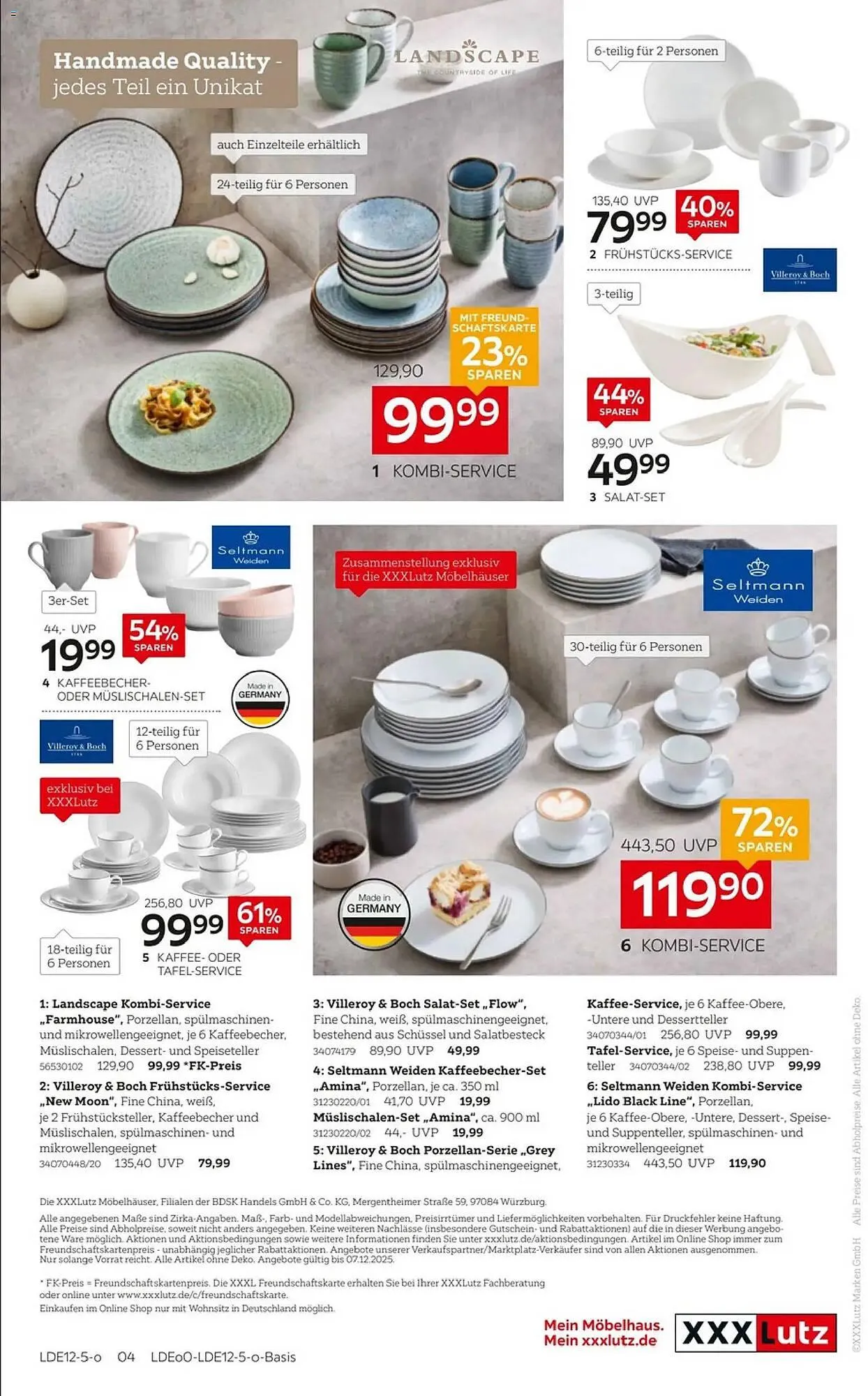 XXXLutz Prospekt von 23. November bis 7. Dezember 2025 - Prospekt seite 4