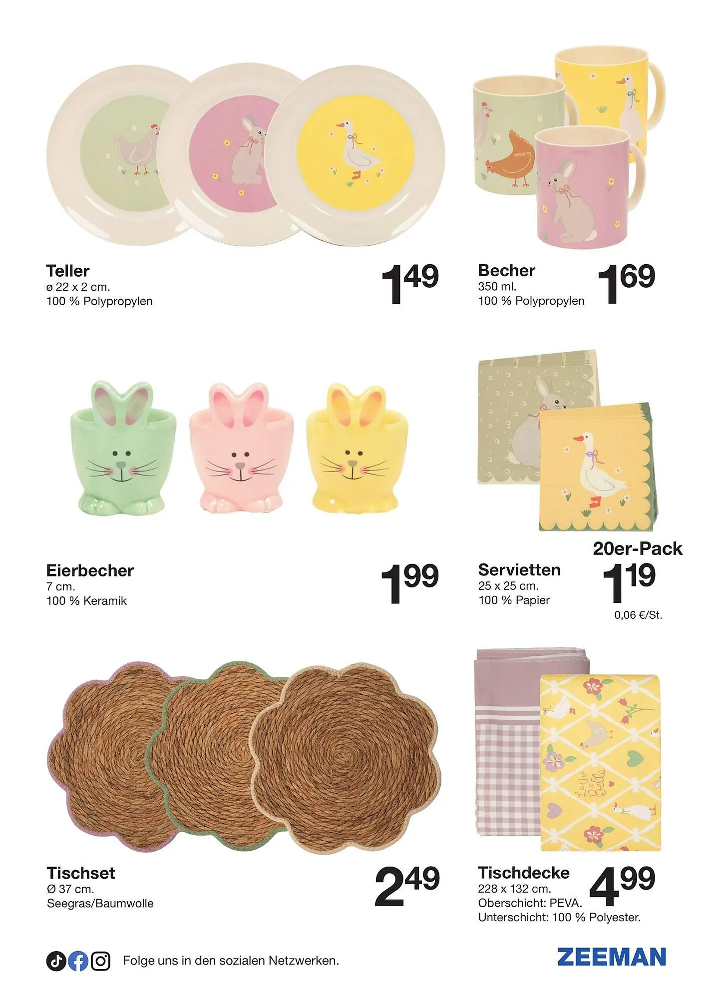 Zeeman Prospekt von 14. März bis 20. März 2026 - Prospekt seite 3