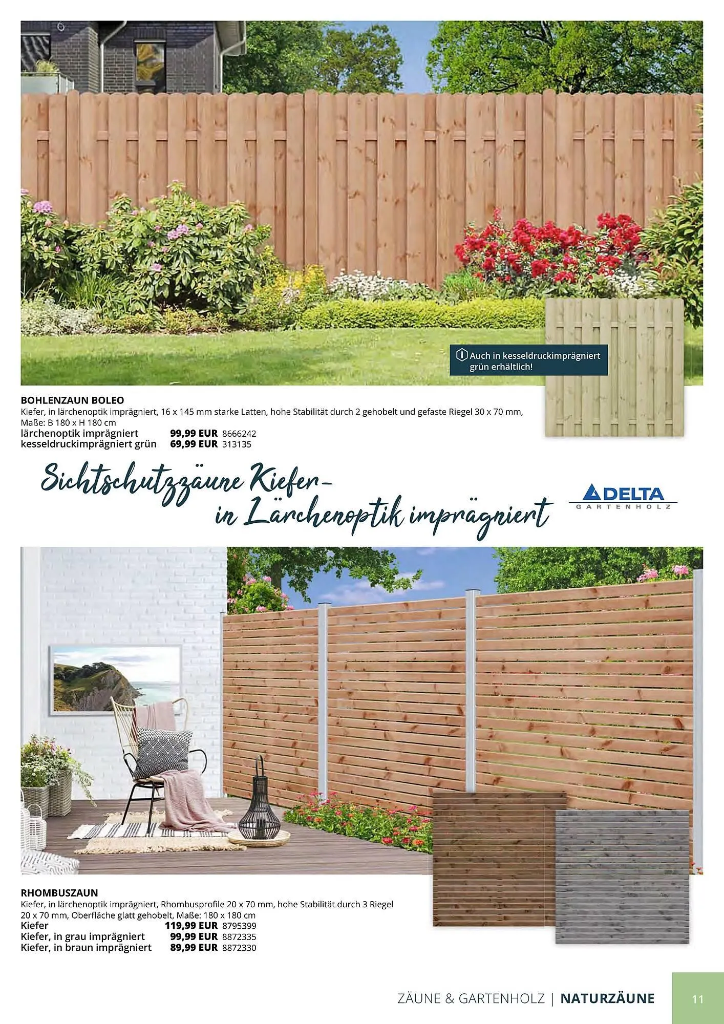 BBM Baumarkt Prospekt von 20. April bis 31. Dezember 2025 - Prospekt seite 11