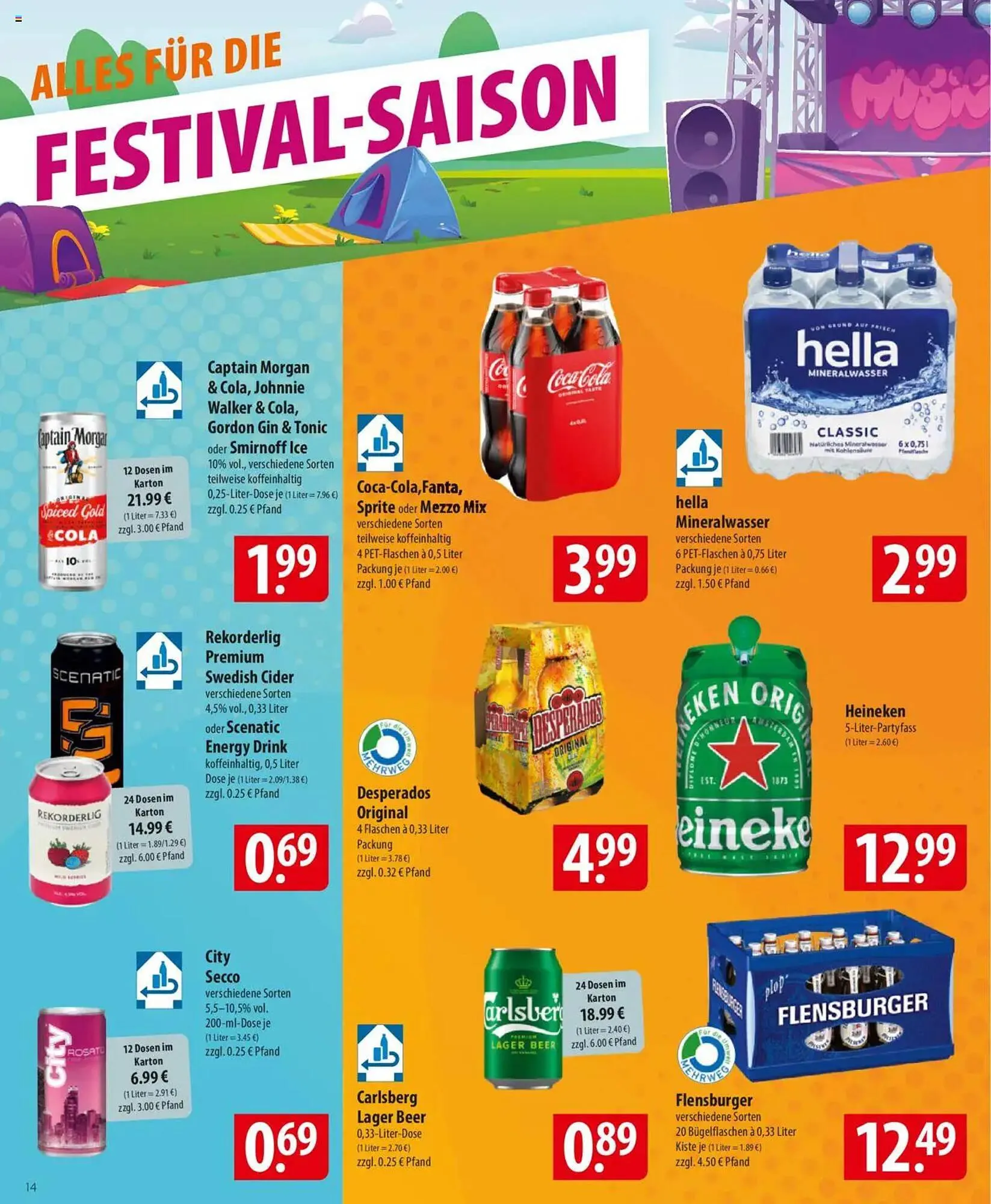 Famila Nord Ost Prospekt von 12. Mai bis 17. Mai 2025 - Prospekt seite 14