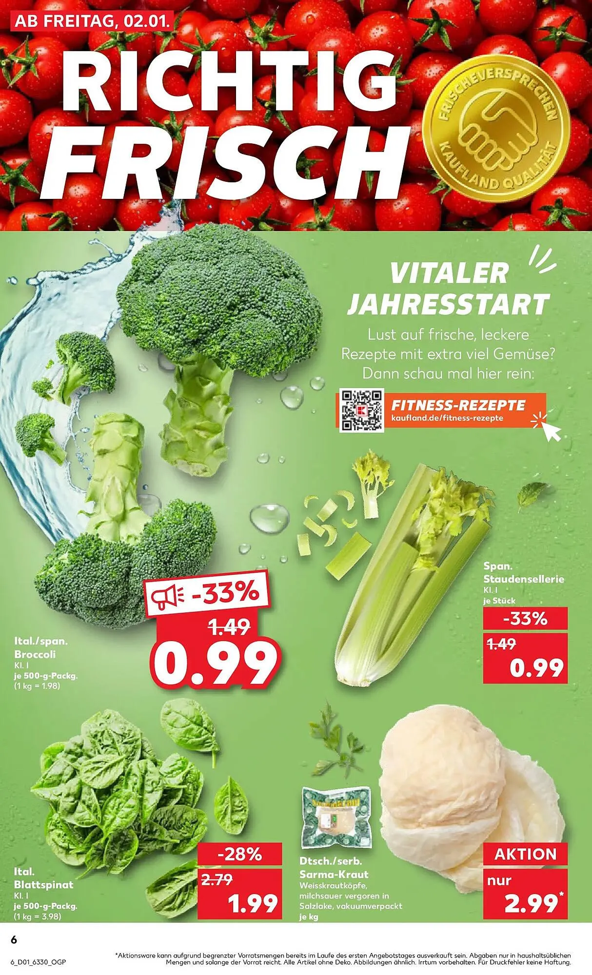 Kaufland Prospekt von 4. Januar bis 7. Januar 2026 - Prospekt seite 6