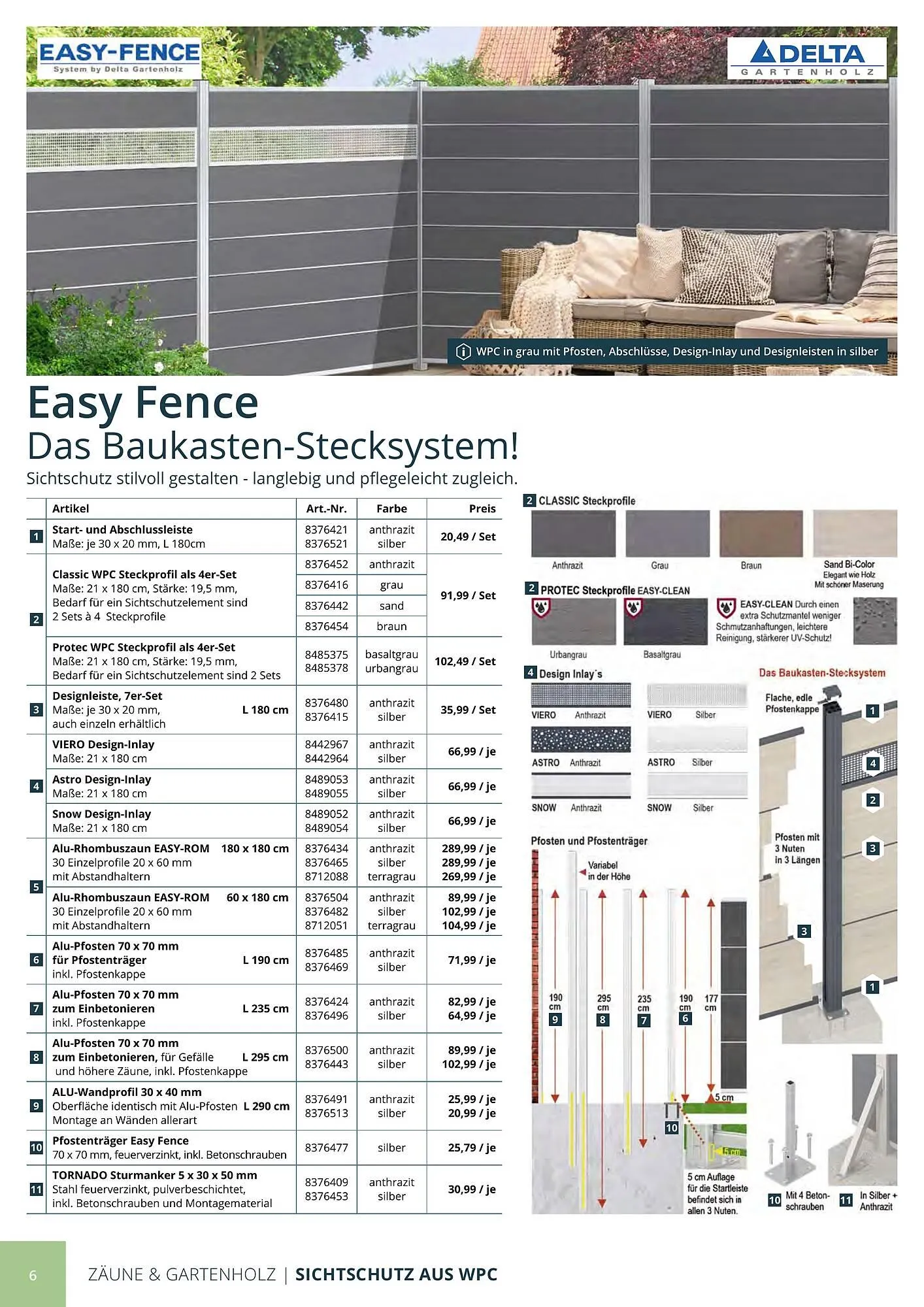 BBM Baumarkt Prospekt von 20. April bis 31. Dezember 2025 - Prospekt seite 6