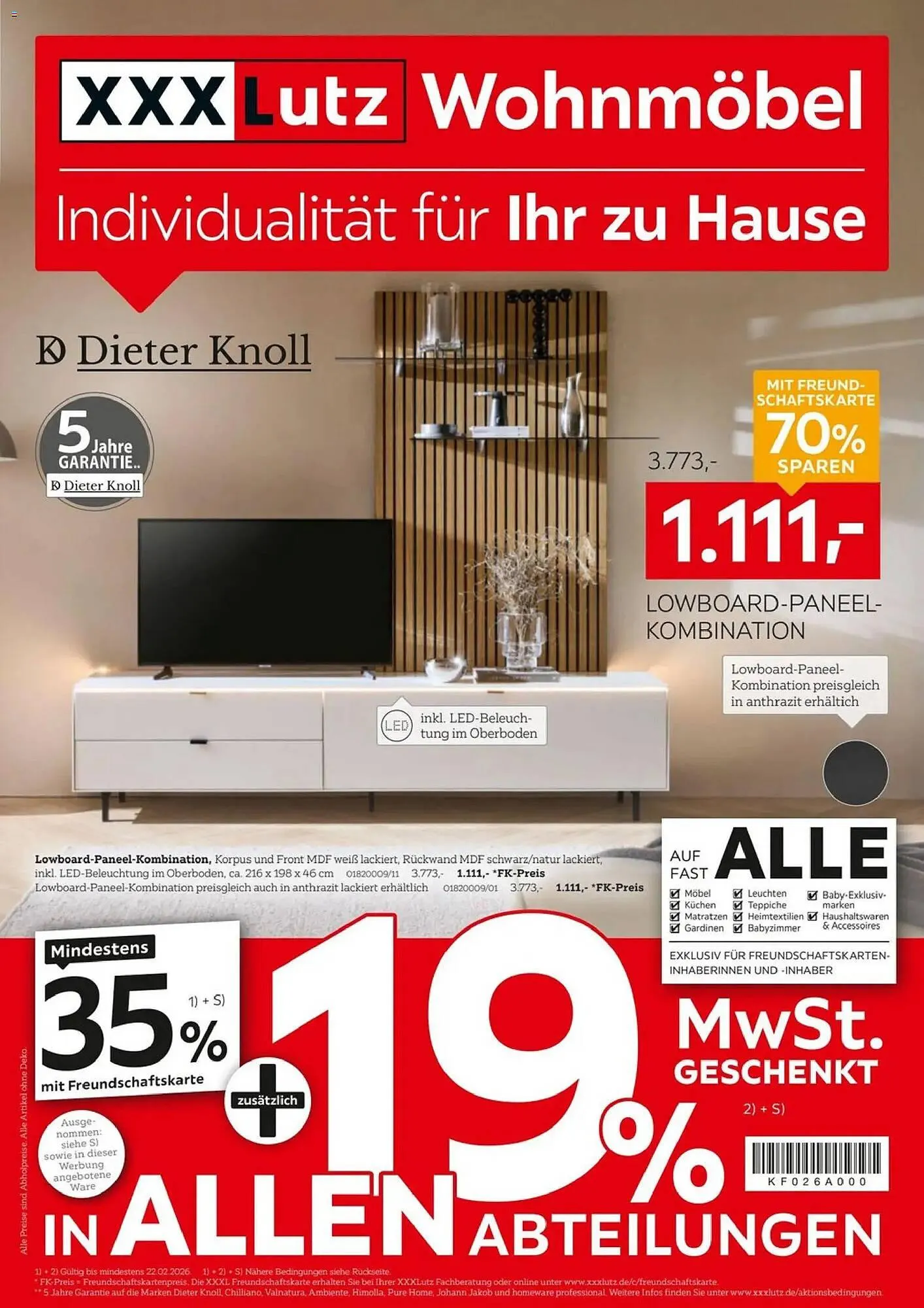 XXXLutz Prospekt - 1