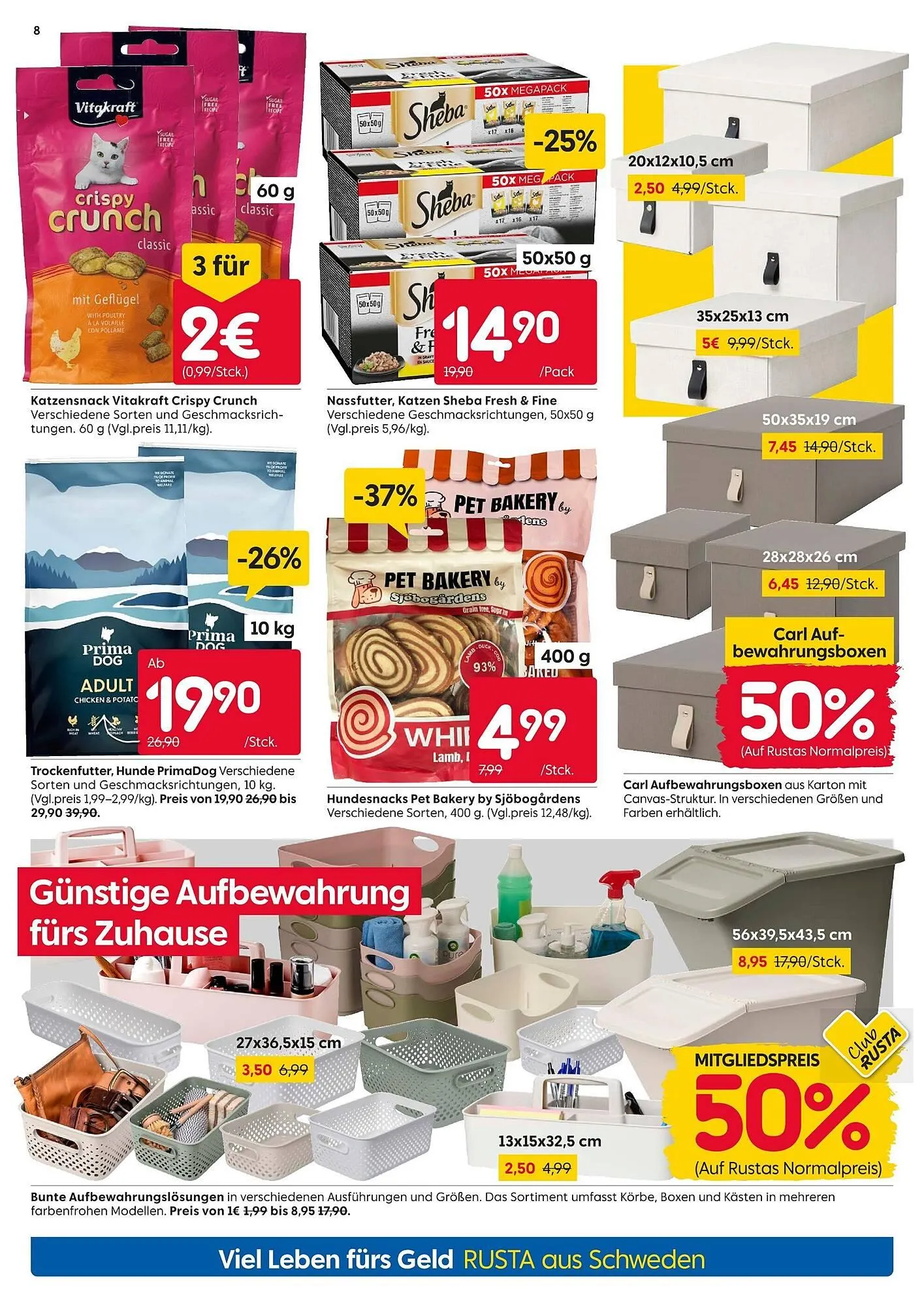 Rusta Prospekt von 14. März bis 20. März 2026 - Prospekt seite 8