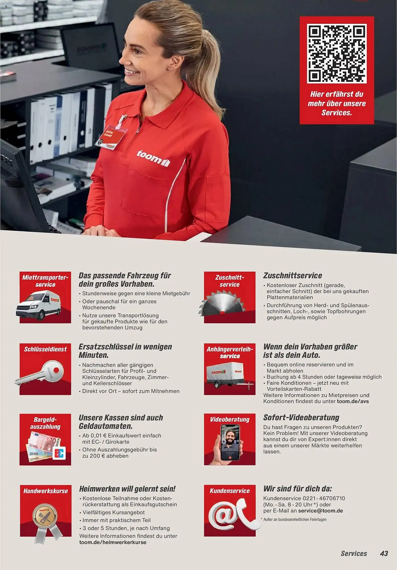 Toom Baumarkt Prospekt von 14. Februar bis 31. Dezember 2026 - Prospekt seite 43