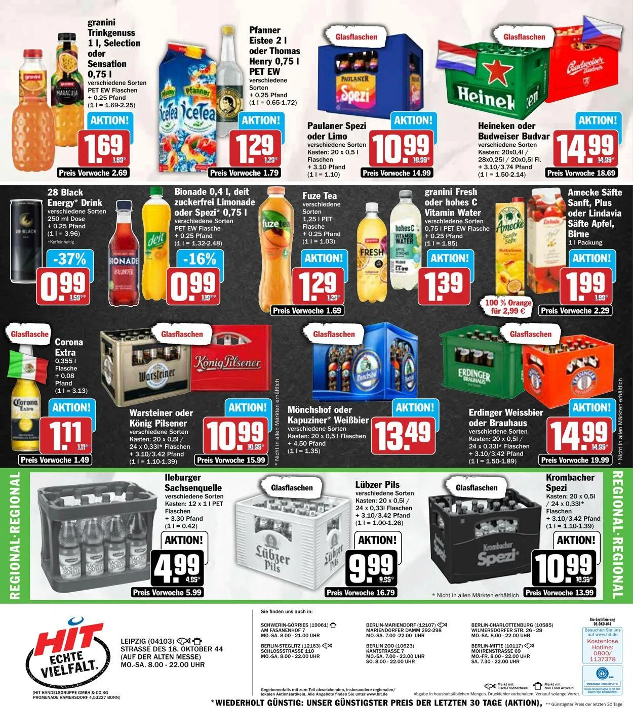 Hit - Leipzig von 11. August bis 16. August 2025 - Prospekt seite 18