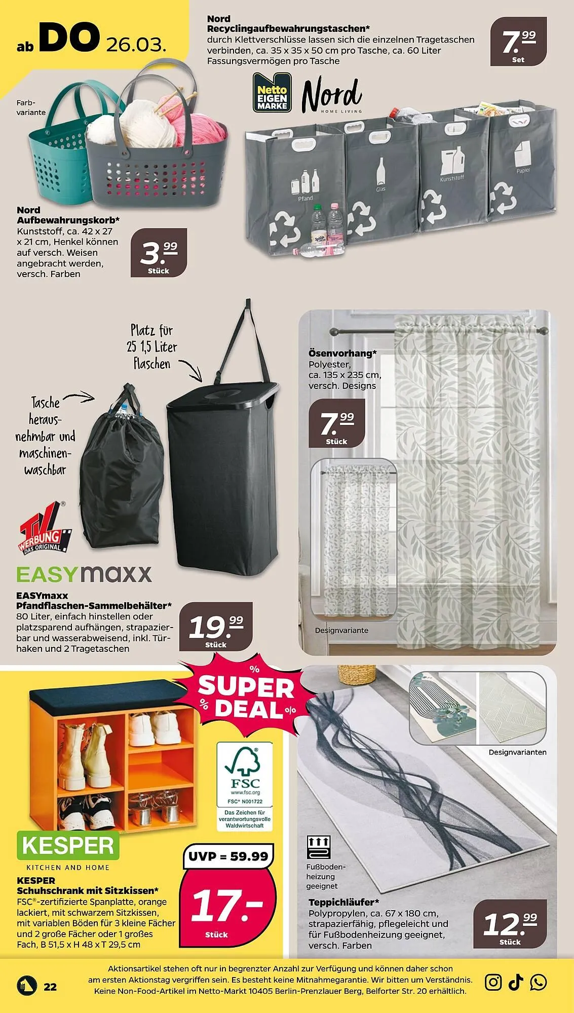 NETTO Prospekt von 23. März bis 28. März 2026 - Prospekt seite 28