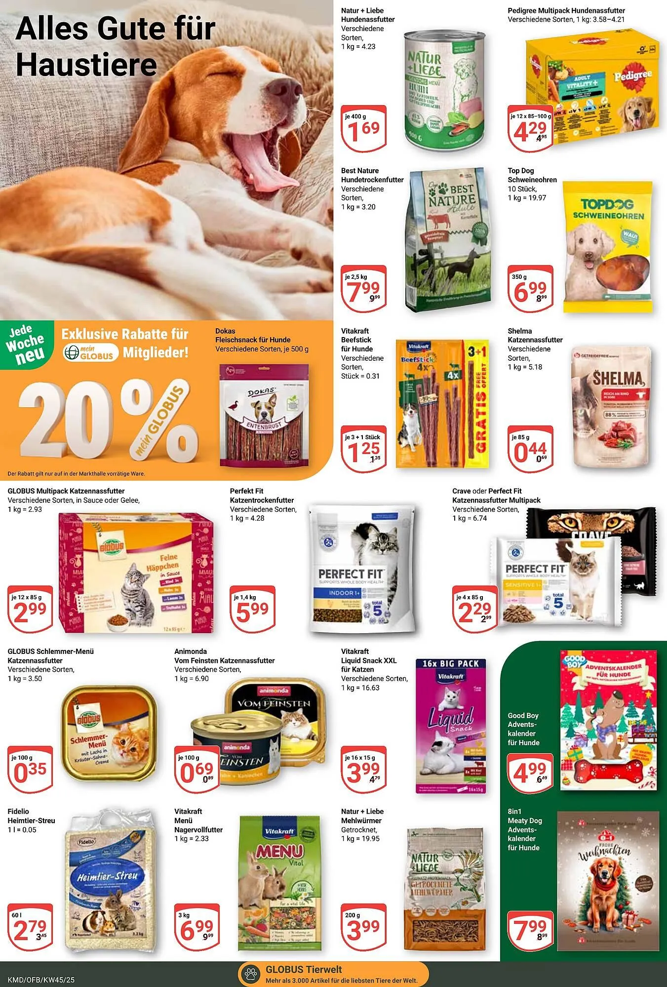 Globus Prospekt von 3. November bis 8. November 2025 - Prospekt seite 21