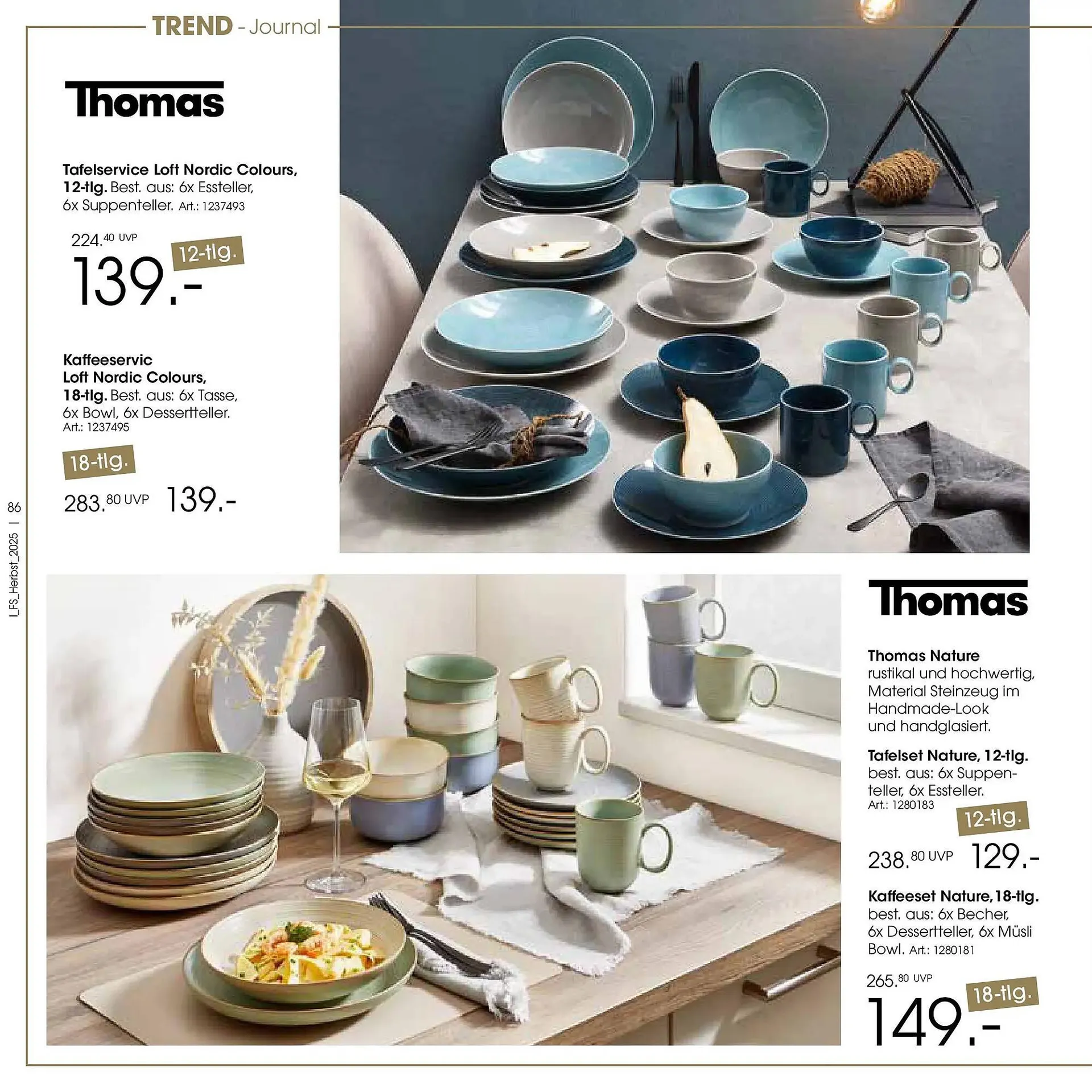 Zurbrüggen Prospekt von 19. Oktober bis 31. Januar 2026 - Prospekt seite 86