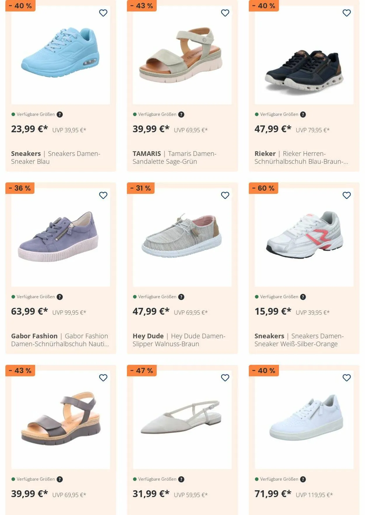 SCHUH OKAY Aktueller Prospekt von 11. August bis 20. August 2025 - Prospekt seite 34