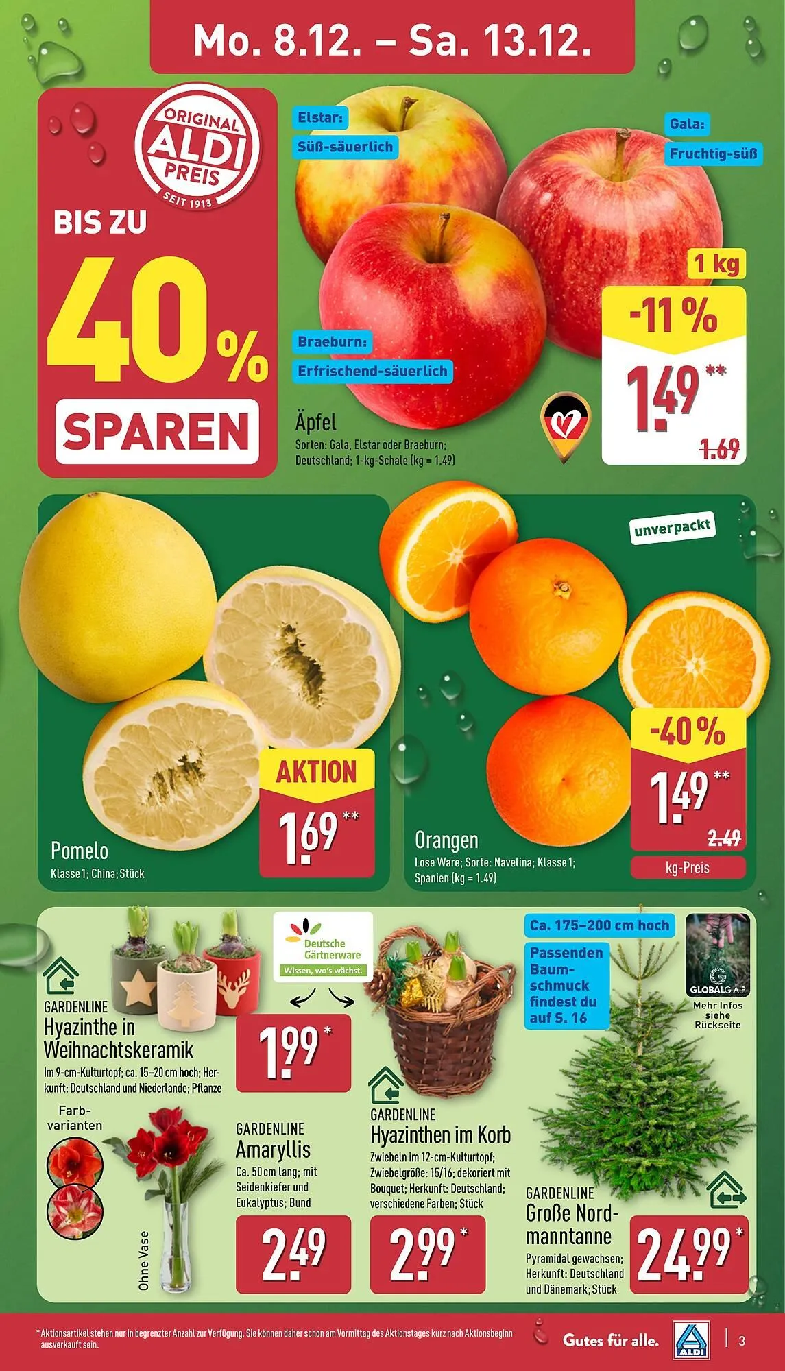 Aldi Nord Prospekt von 8. Dezember bis 13. Dezember 2025 - Prospekt seite 3