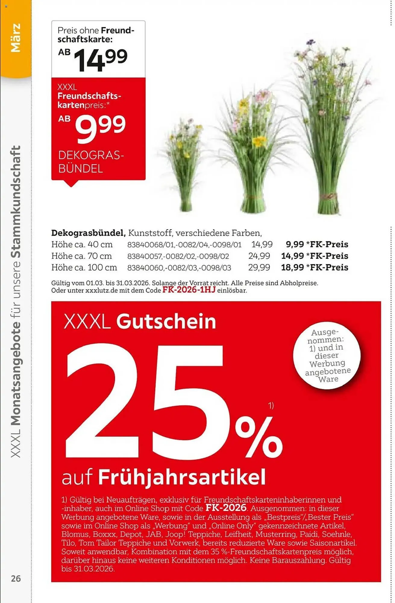 XXXLutz Prospekt von 1. Februar bis 31. Juli 2026 - Prospekt seite 26