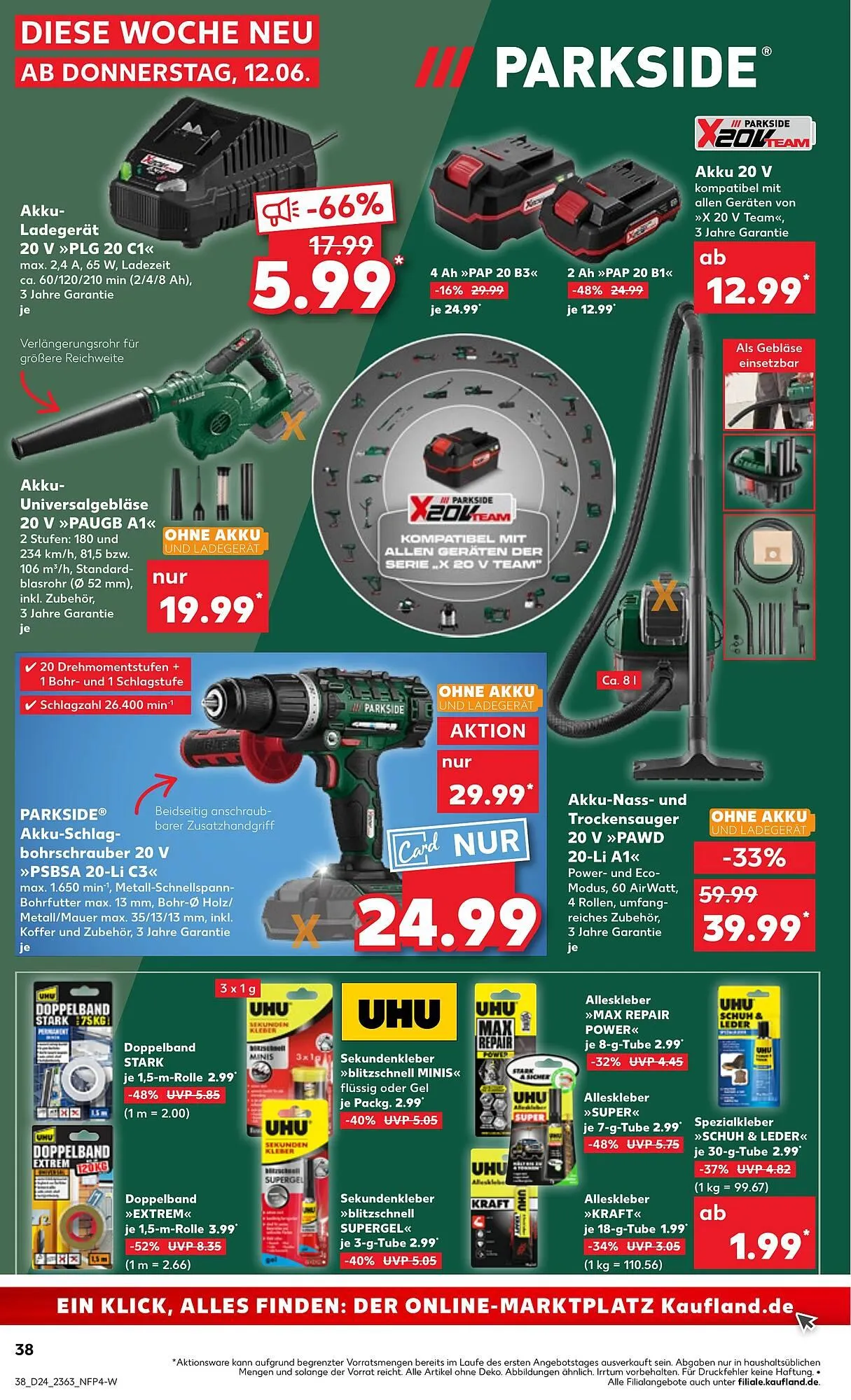 Kaufland Prospekt von 12. Juni bis 18. Juni 2025 - Prospekt seite 38