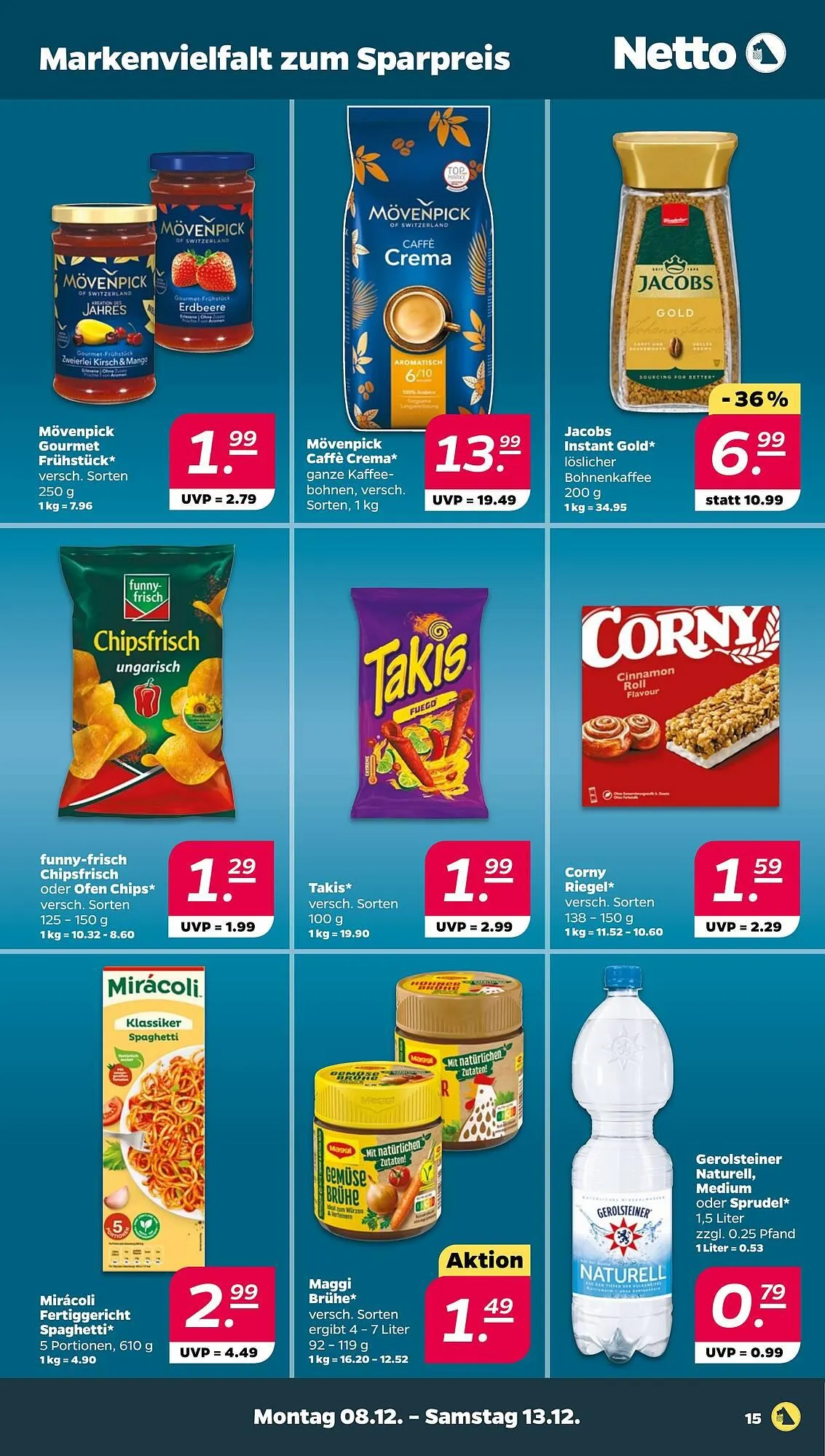 NETTO Prospekt von 8. Dezember bis 13. Dezember 2025 - Prospekt seite 15