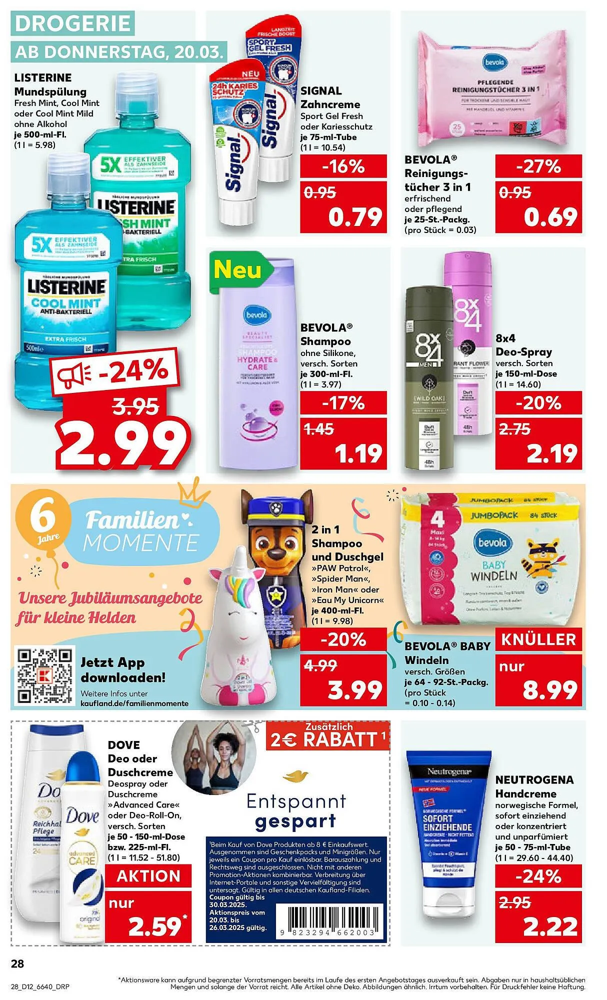 Kaufland Prospekt von 19. März bis 26. März 2025 - Prospekt seite 28