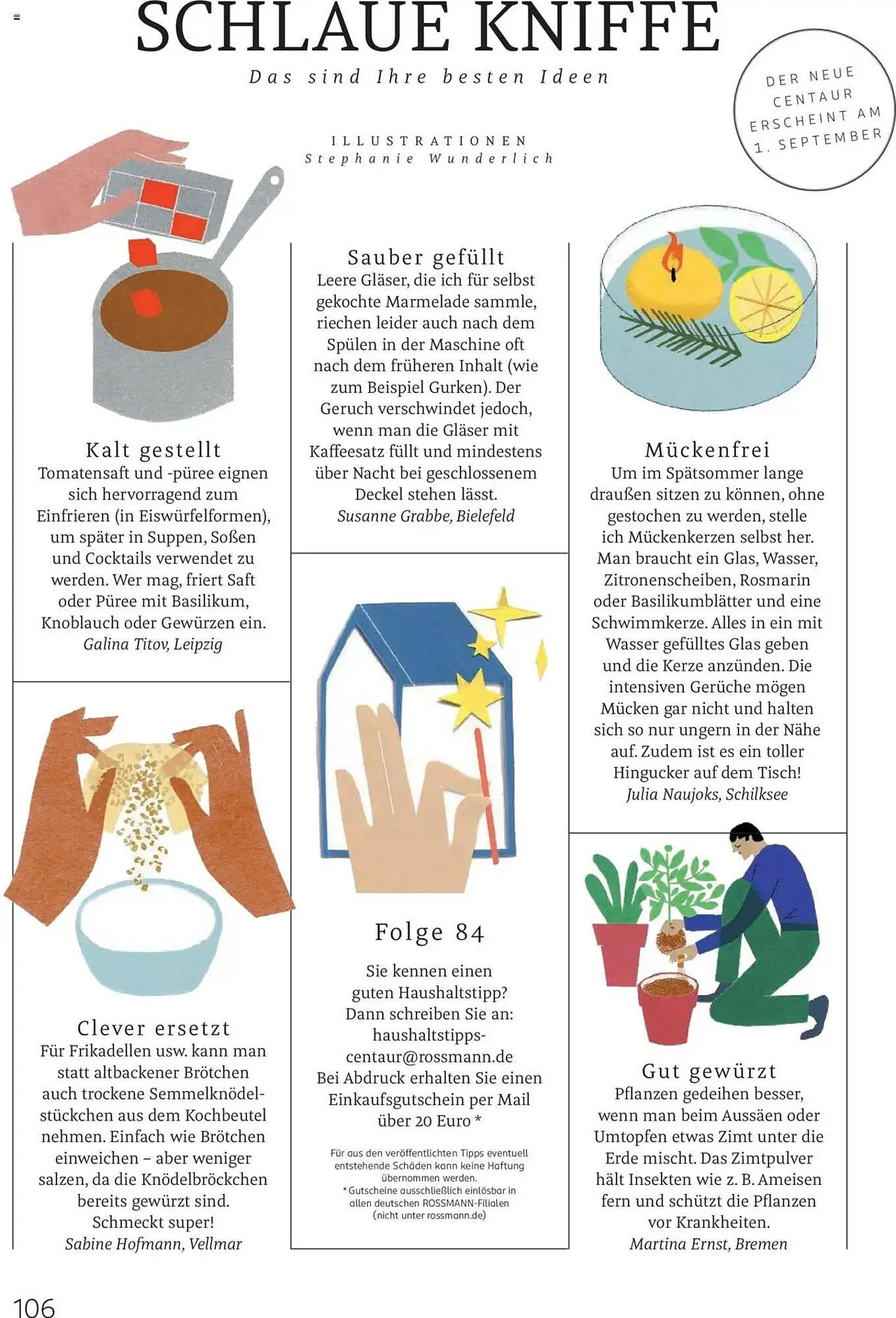 Rossmann Prospekt von 1. August bis 31. August 2025 - Prospekt seite 106