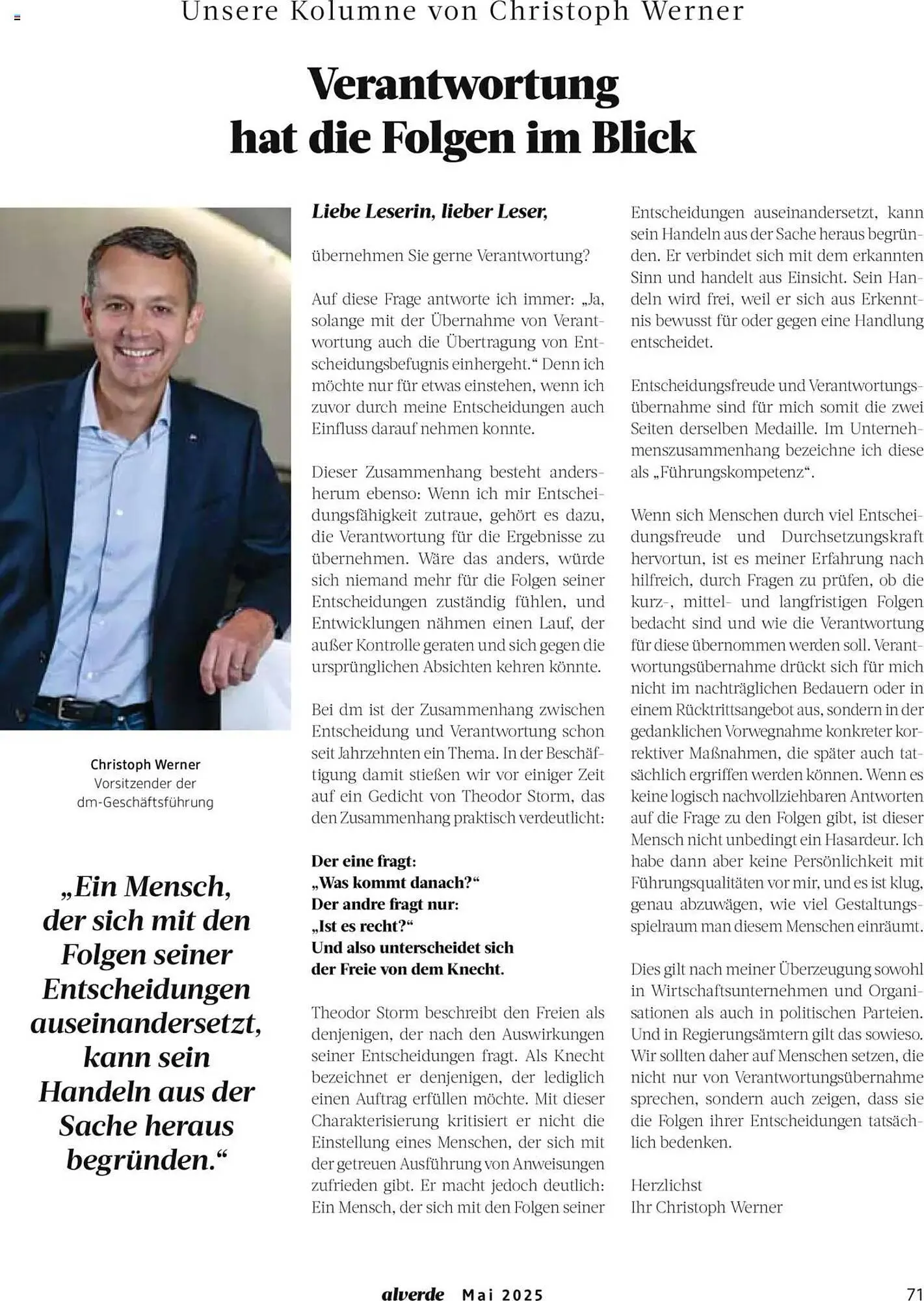 dm drogerie Prospekt von 1. Mai bis 31. Mai 2025 - Prospekt seite 71