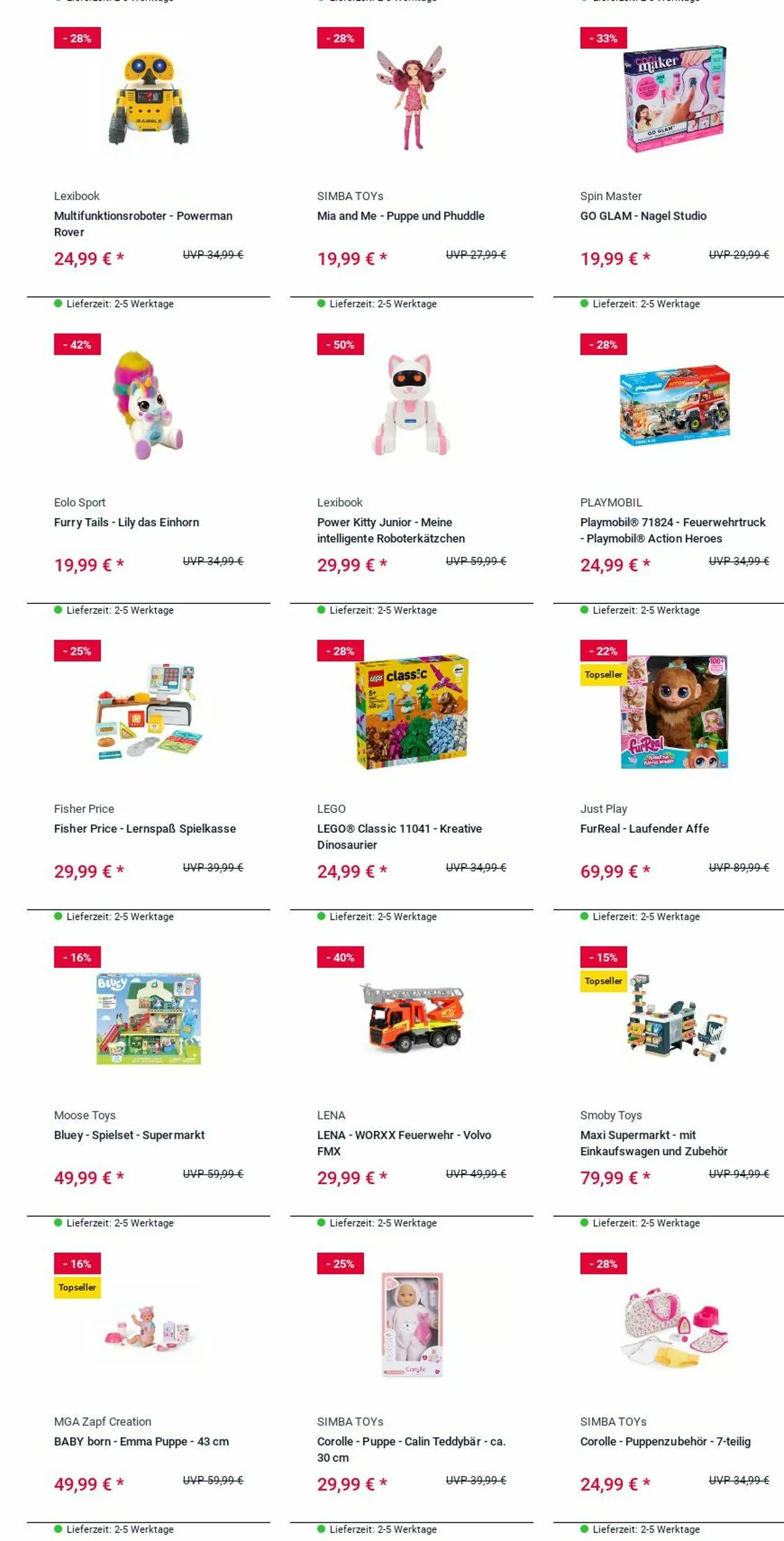 ROFU Kinderland Aktueller Prospekt von 27. Oktober bis 5. November 2025 - Prospekt seite 39