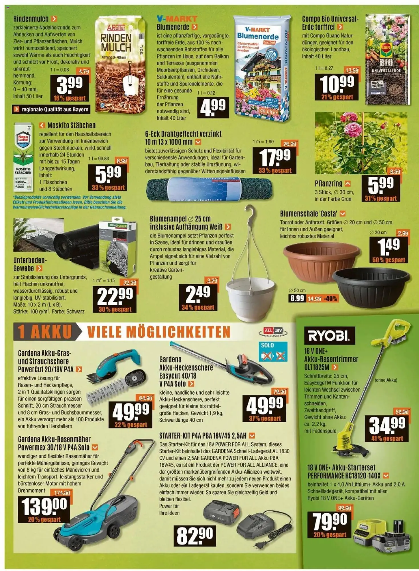 V Baumarkt Prospekt von 24. April bis 30. April 2025 - Prospekt seite 4