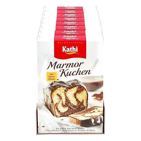 Kathi Backmischung Marmorkuchen 450 g, 8er Pack