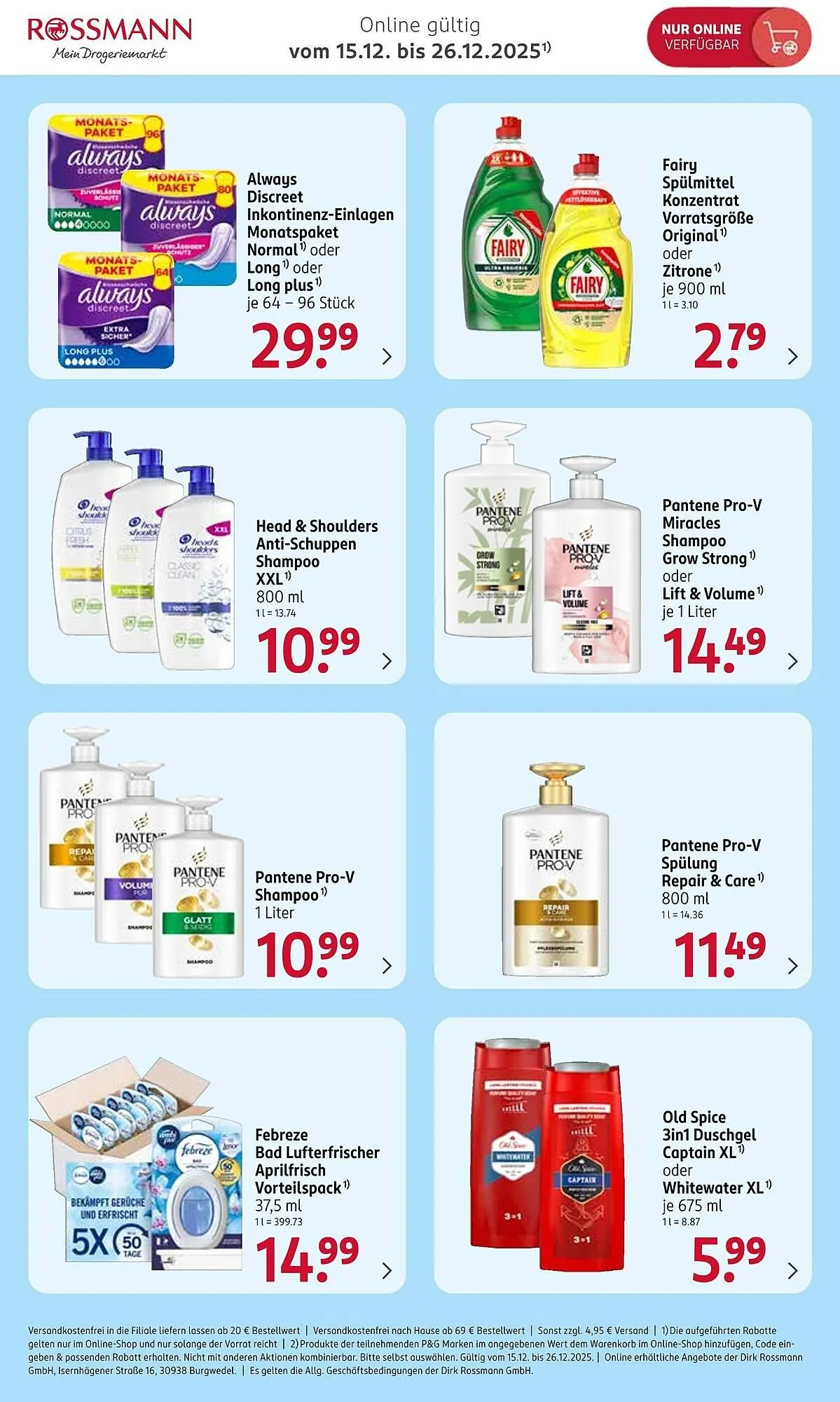 Rossmann Prospekt von 15. Dezember bis 26. Dezember 2025 - Prospekt seite 9