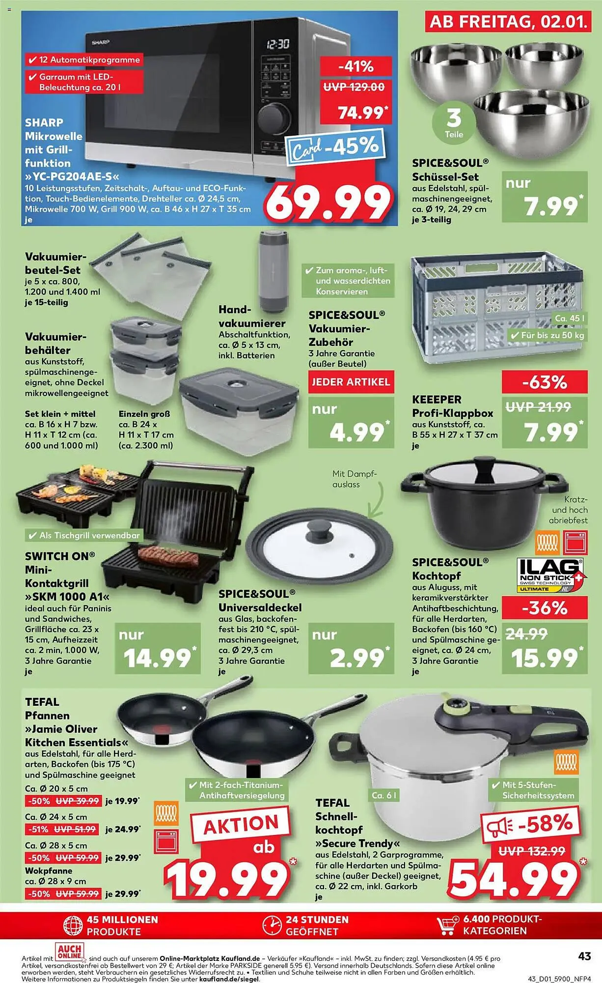 Kaufland Prospekt von 2. Januar bis 7. Januar 2026 - Prospekt seite 43