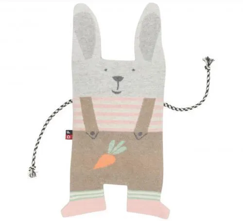 David Fussenegger Juwel Körnerkissen Hase natur inkl. Dinkelspelz-Füllung