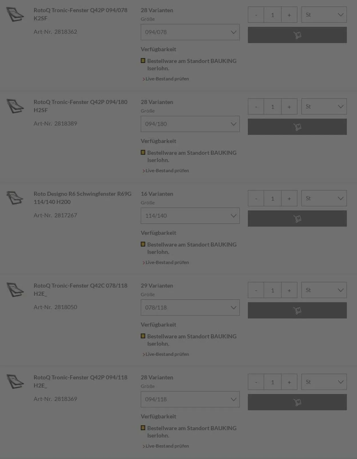 Bauking von 14. Juli bis 23. Juli 2025 - Prospekt seite 19